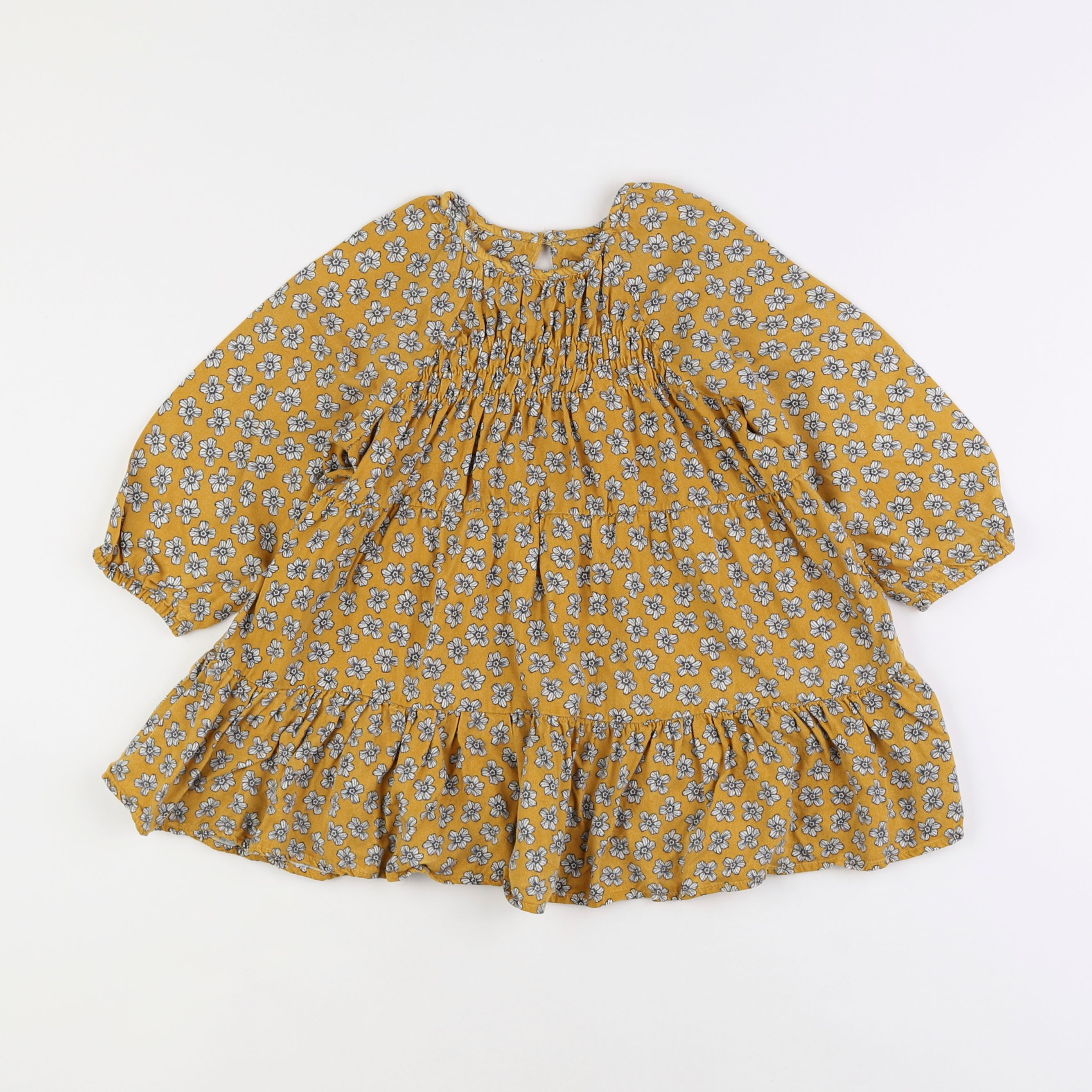 Zara - robe jaune - 2/3 ans