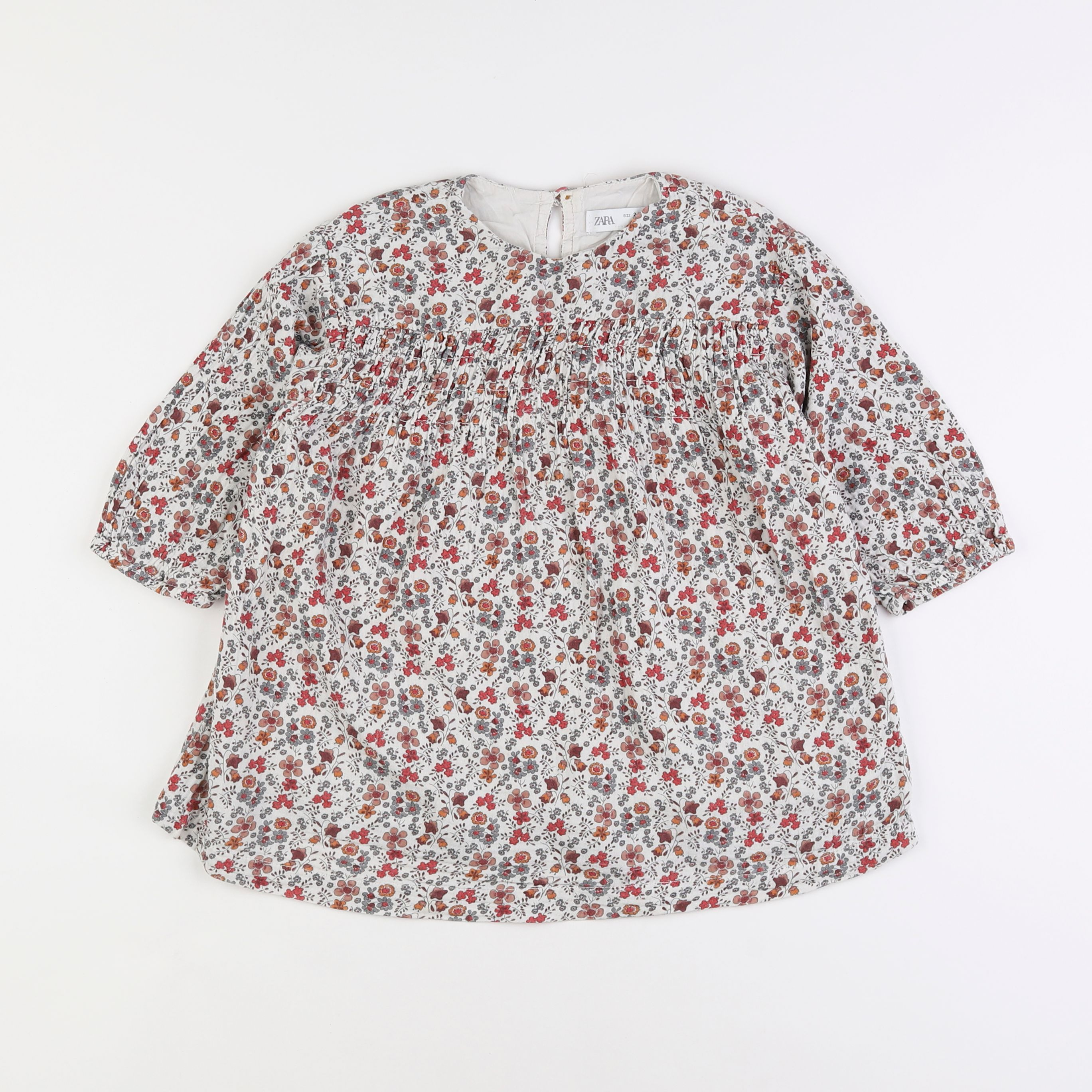 Zara - robe multicolore - 2/3 ans