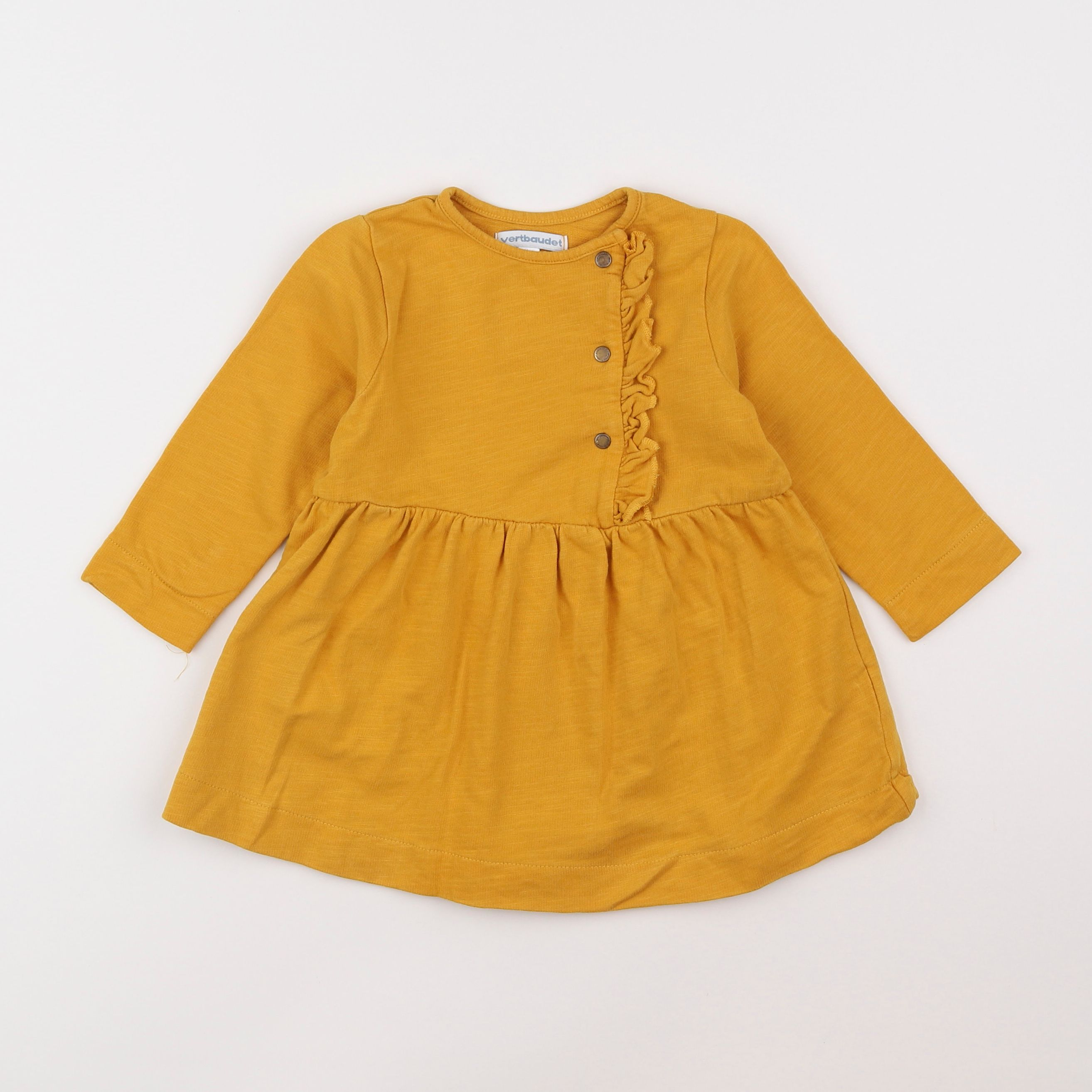 Vertbaudet - robe jaune - 18 mois