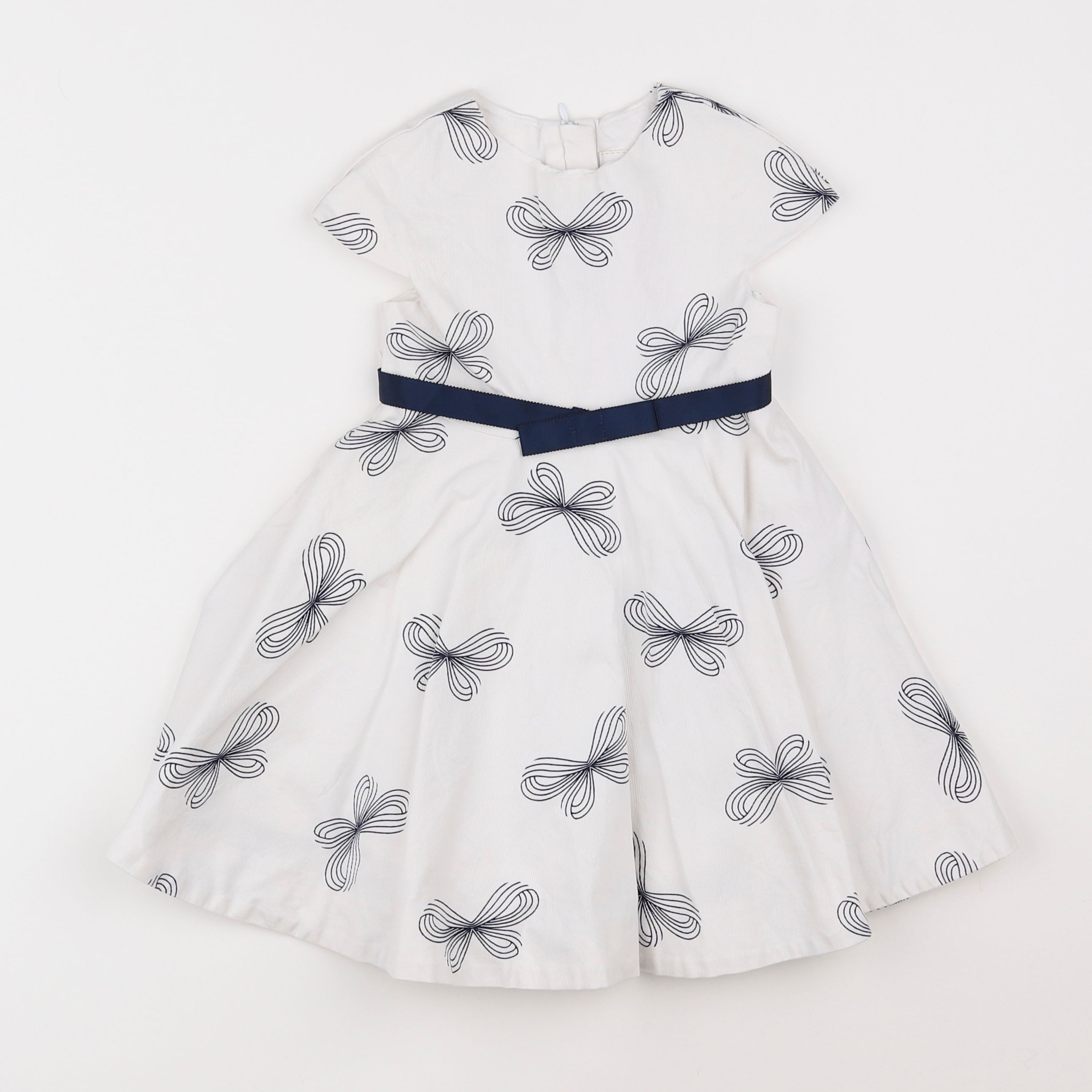 Jacadi - robe blanc - 2 ans