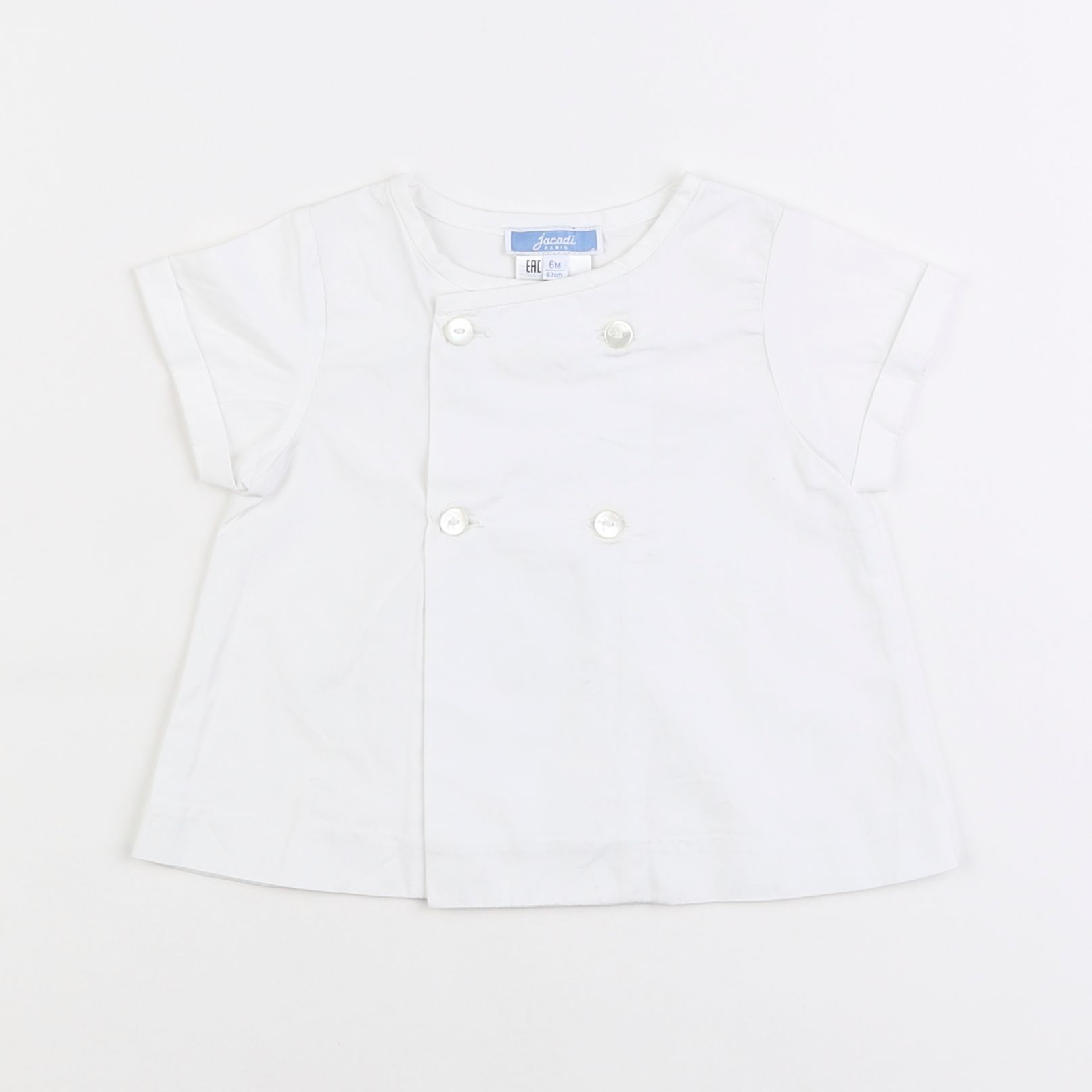 Jacadi - tee-shirt blanc - 6 mois