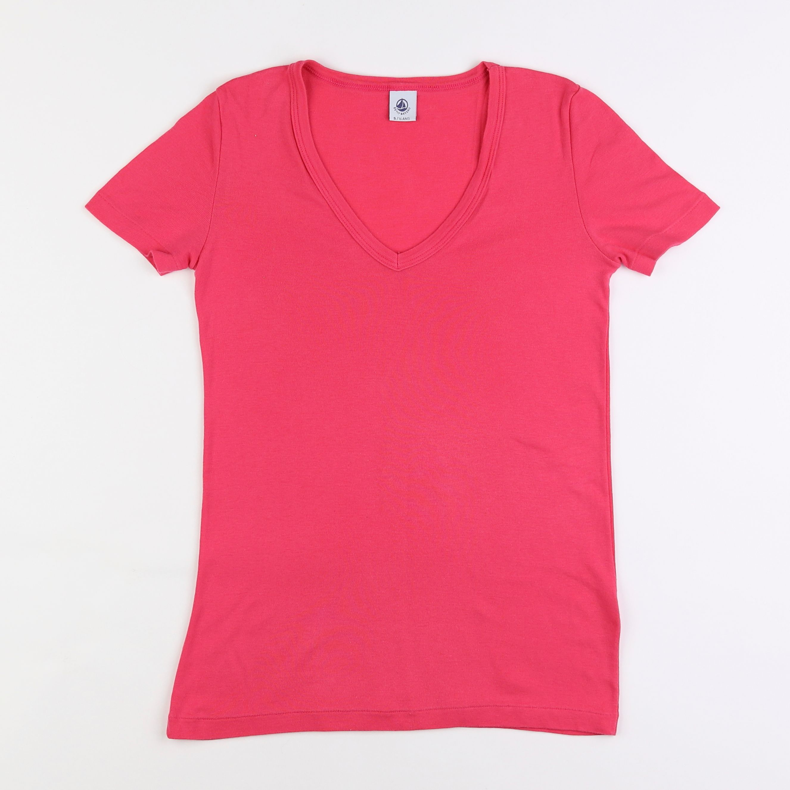 Petit Bateau - maillot de corps rose - 16 ans