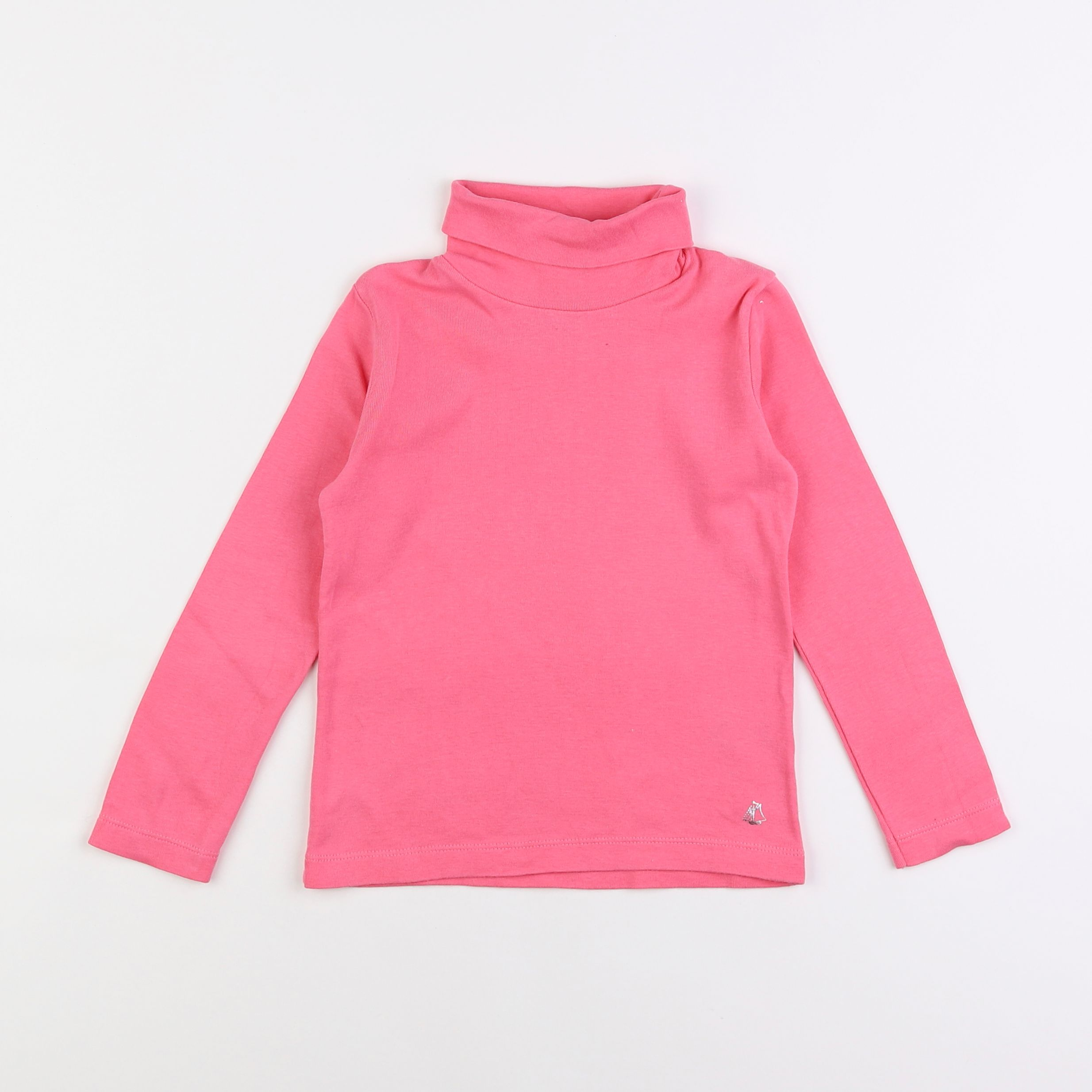 Petit Bateau - sous-pull rose - 5 ans