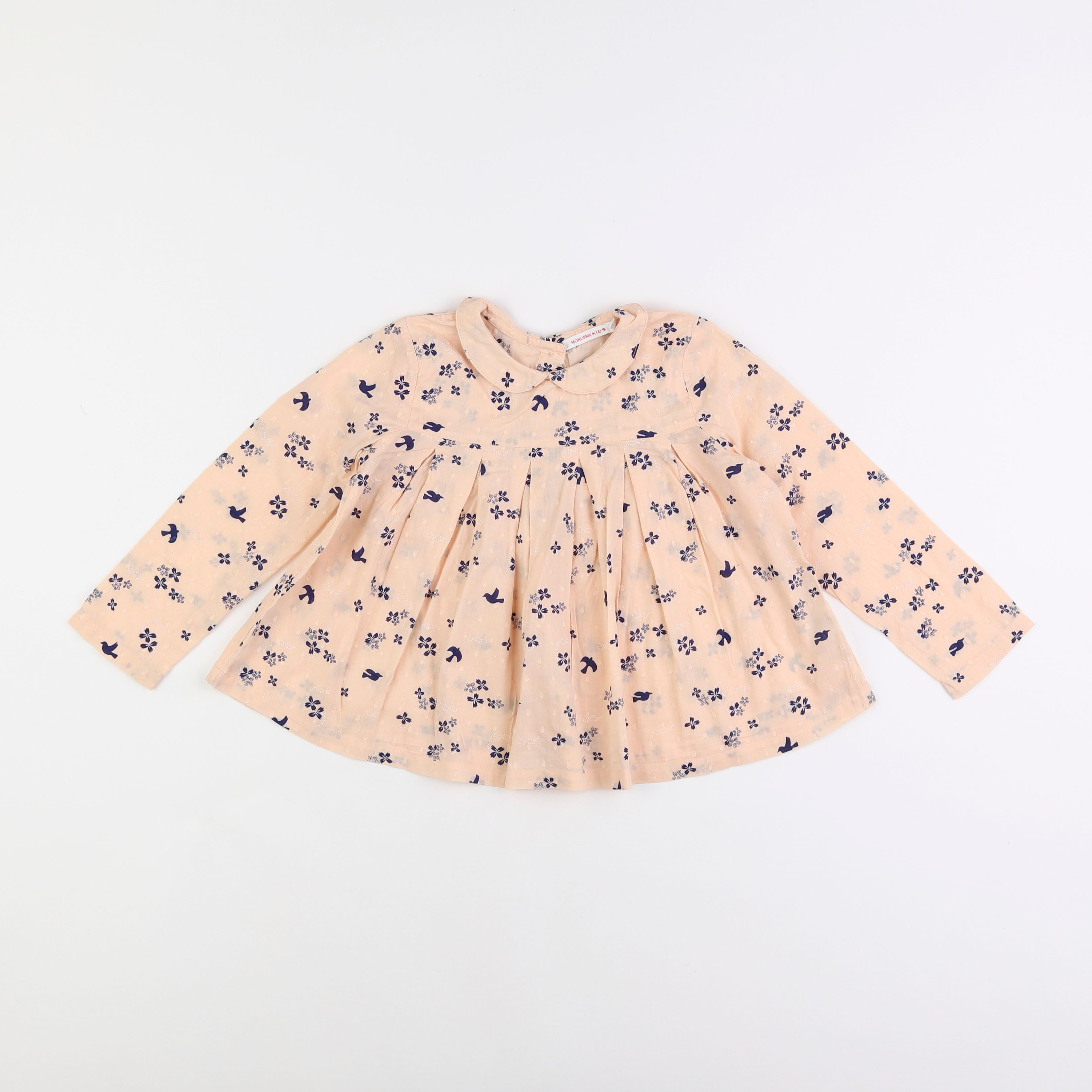 Monoprix - blouse multicolore - 4 ans