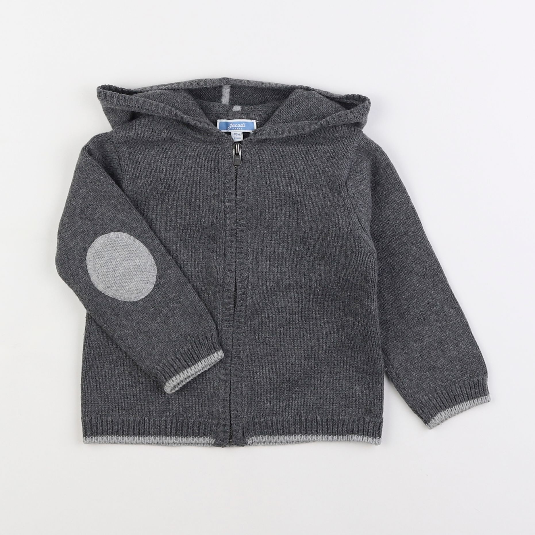 Jacadi - pull gris - 18 mois