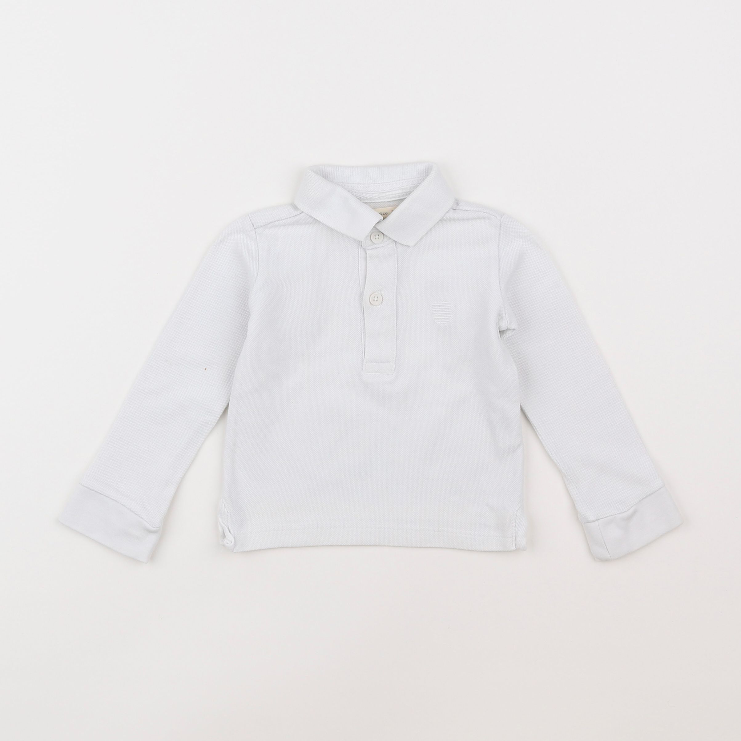 Zara - polo blanc - 3/6 mois