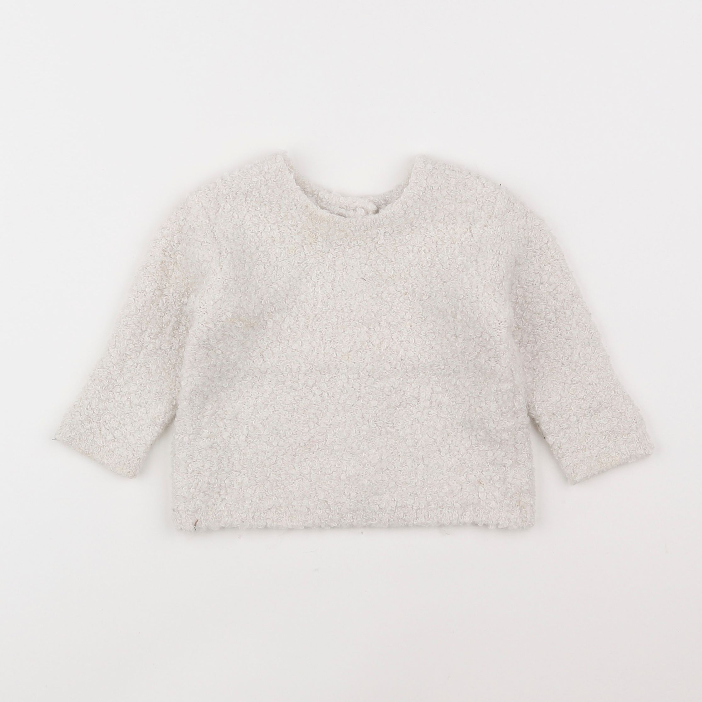 Zara - pull beige - 6/9 mois