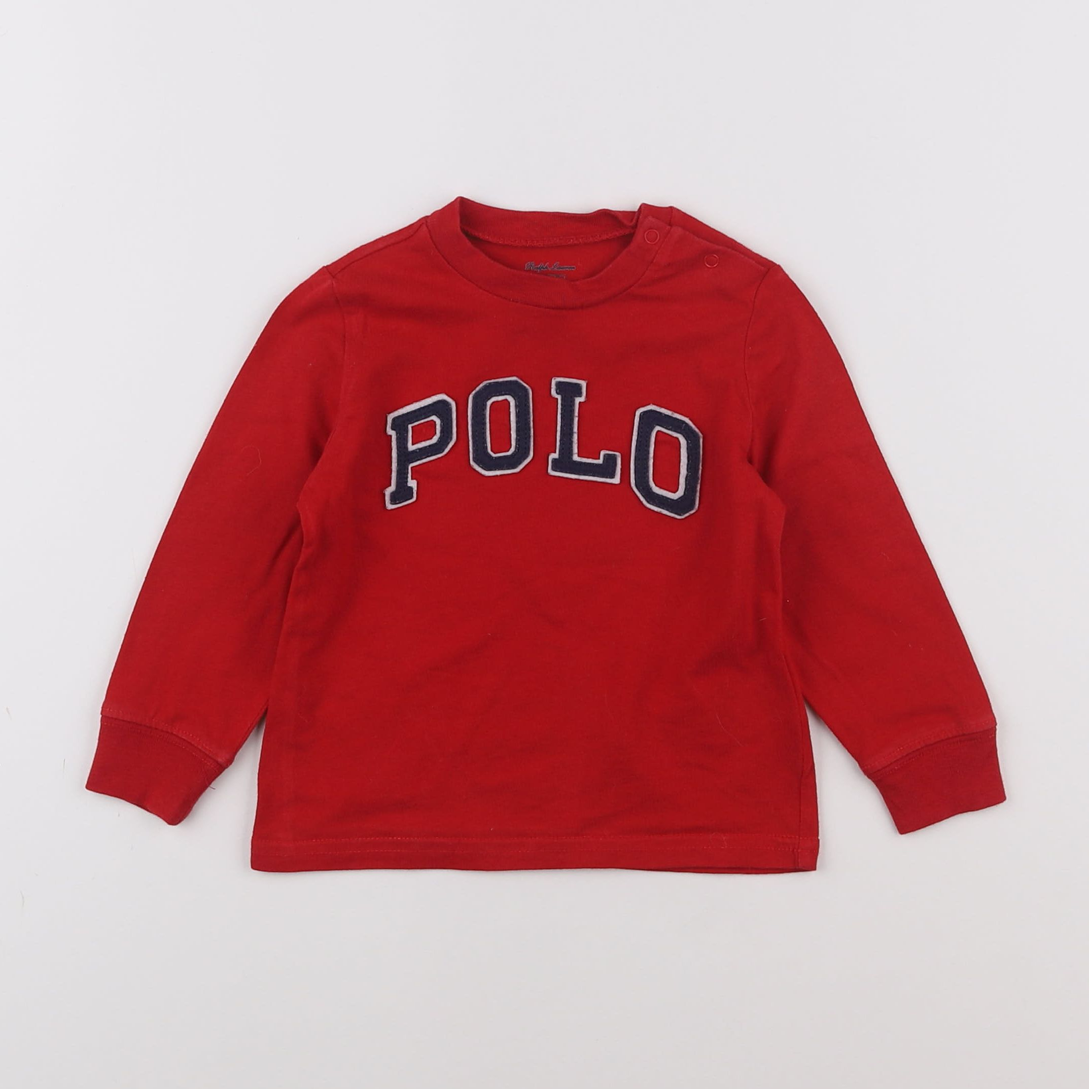 Ralph Lauren - tee-shirt rouge - 12 mois