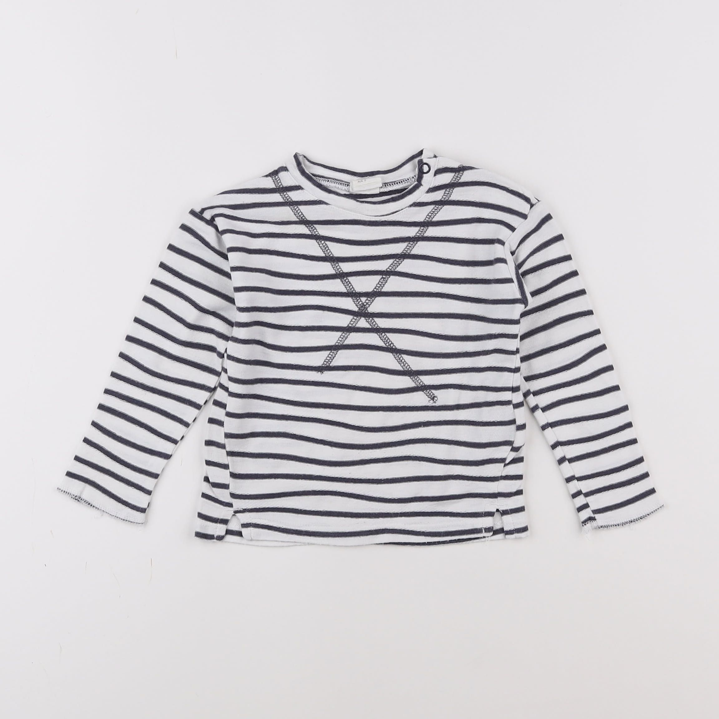 H&M - tee-shirt blanc - 6/9 mois