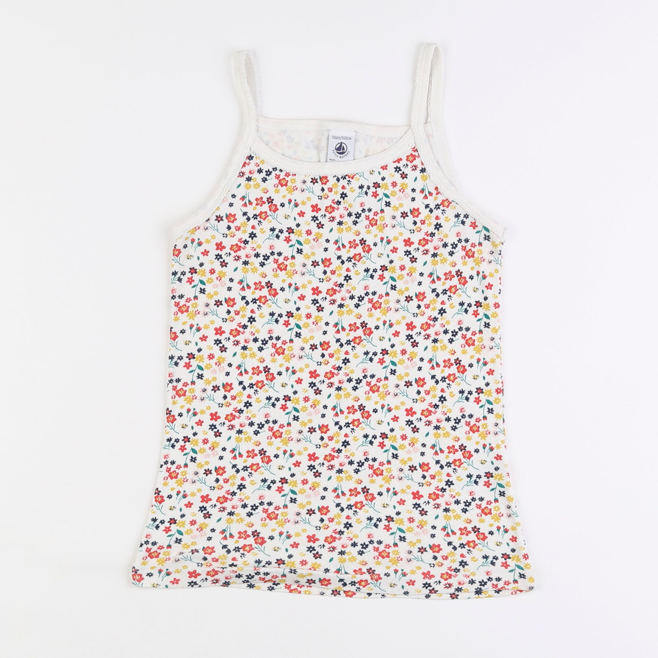 Petit Bateau - maillot de corps multicolore - 10 ans