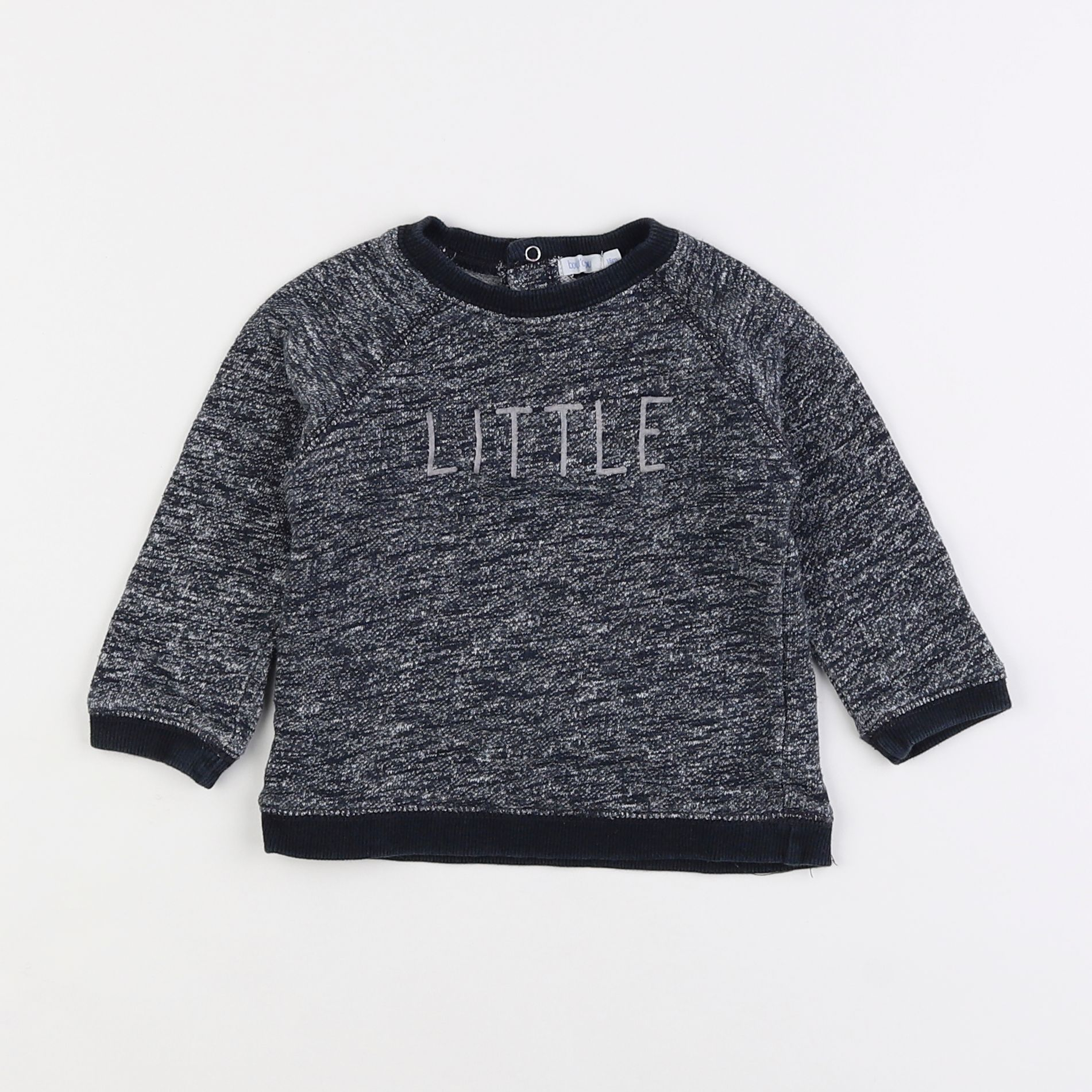 Boutchou - pull gris - 18 mois