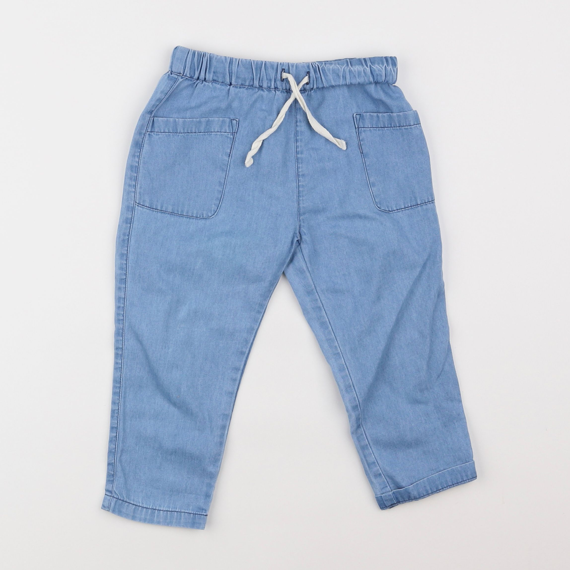 Boutchou - pantalon bleu - 2 ans