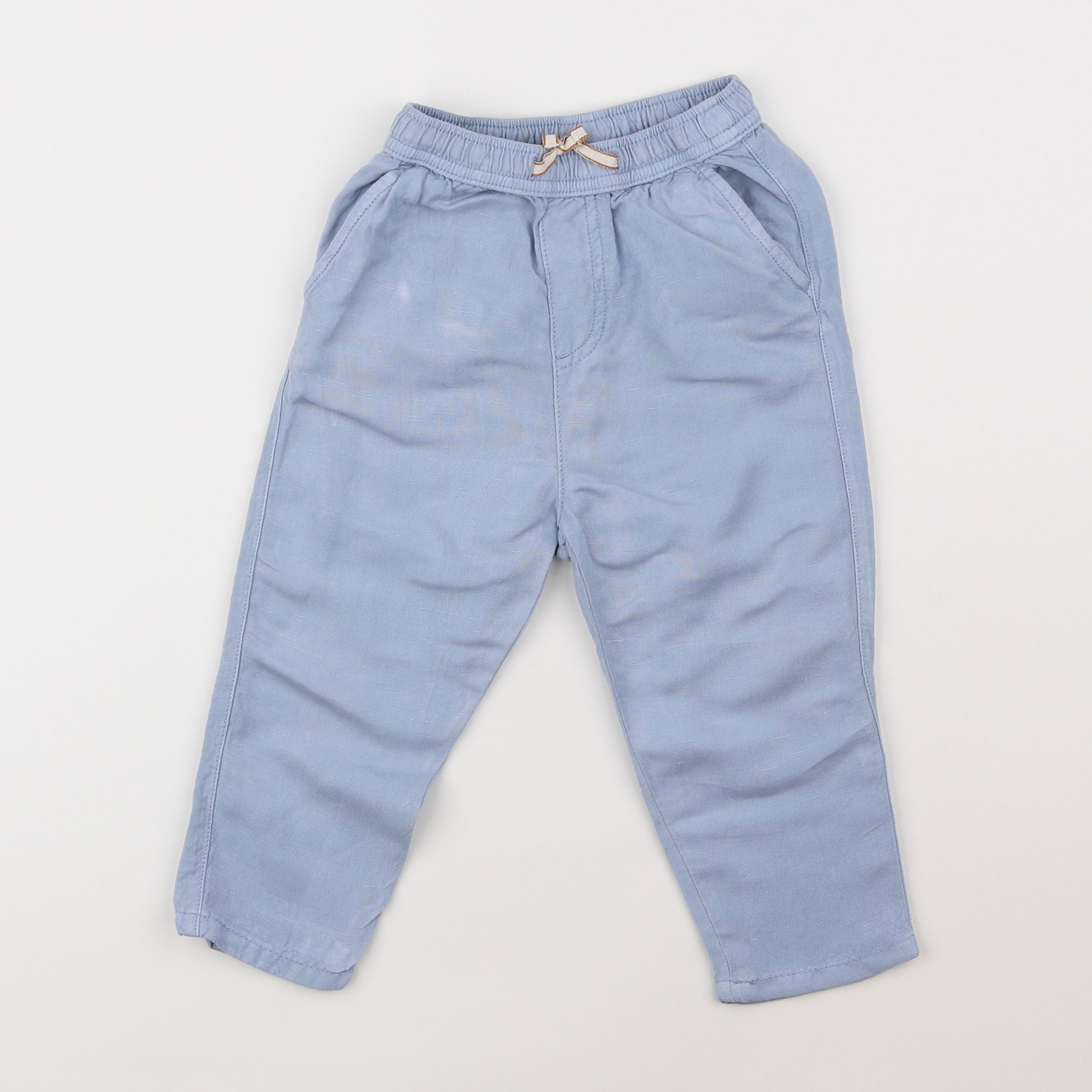 Zara - pantalon bleu - 18 mois à 2 ans