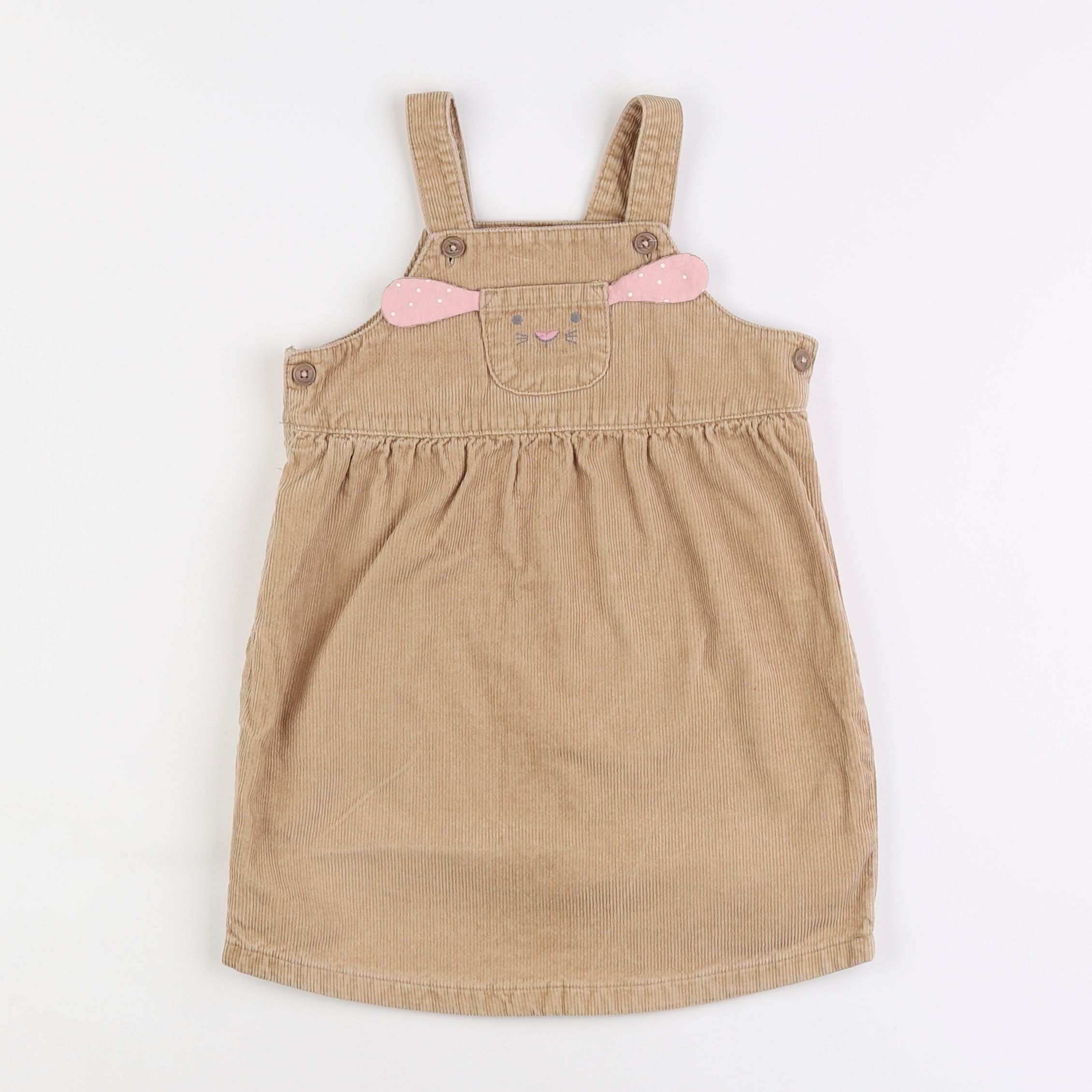 Marks & Spencer  - robe beige - 2/3 ans