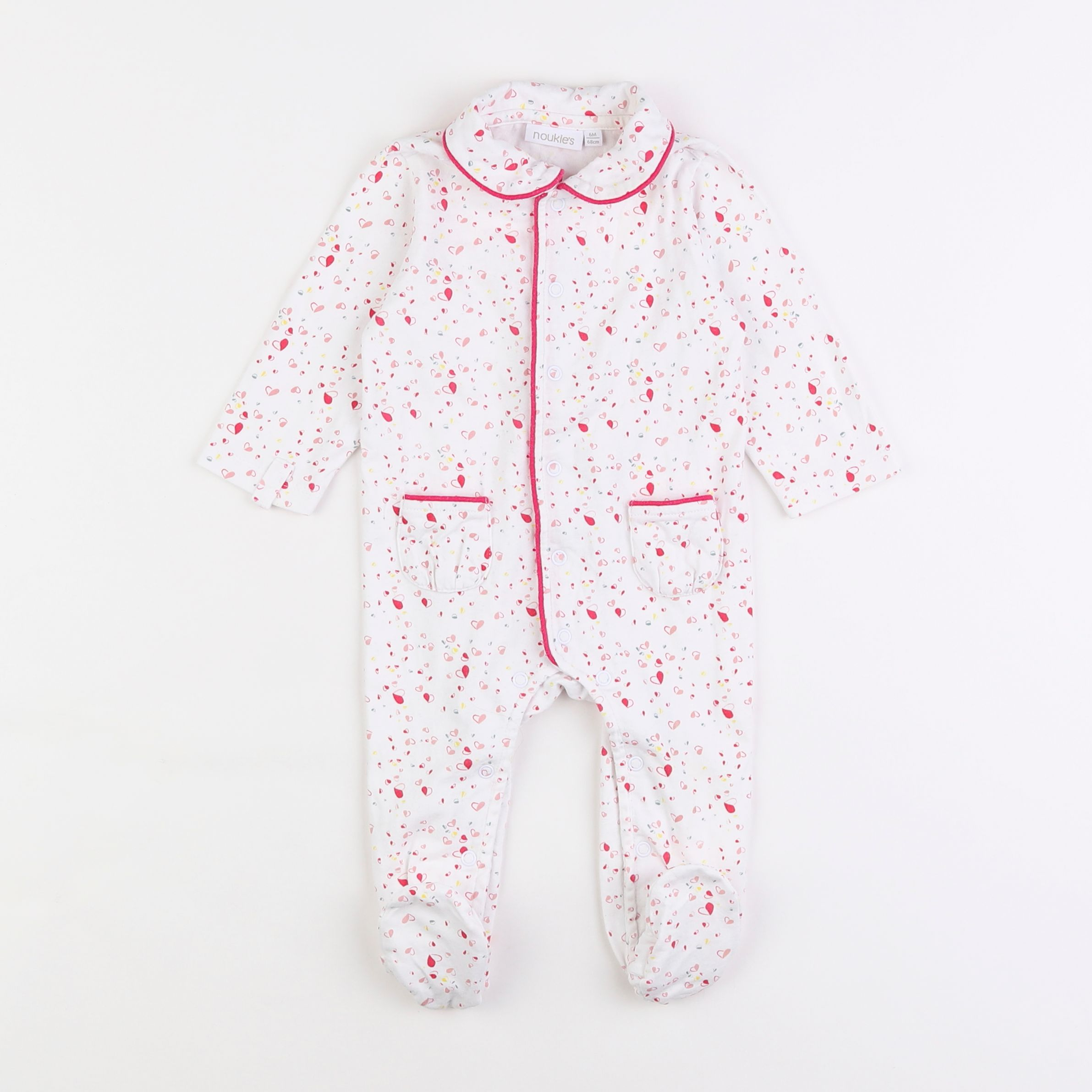 Noukie's - pyjama coton multicolore - 6 mois