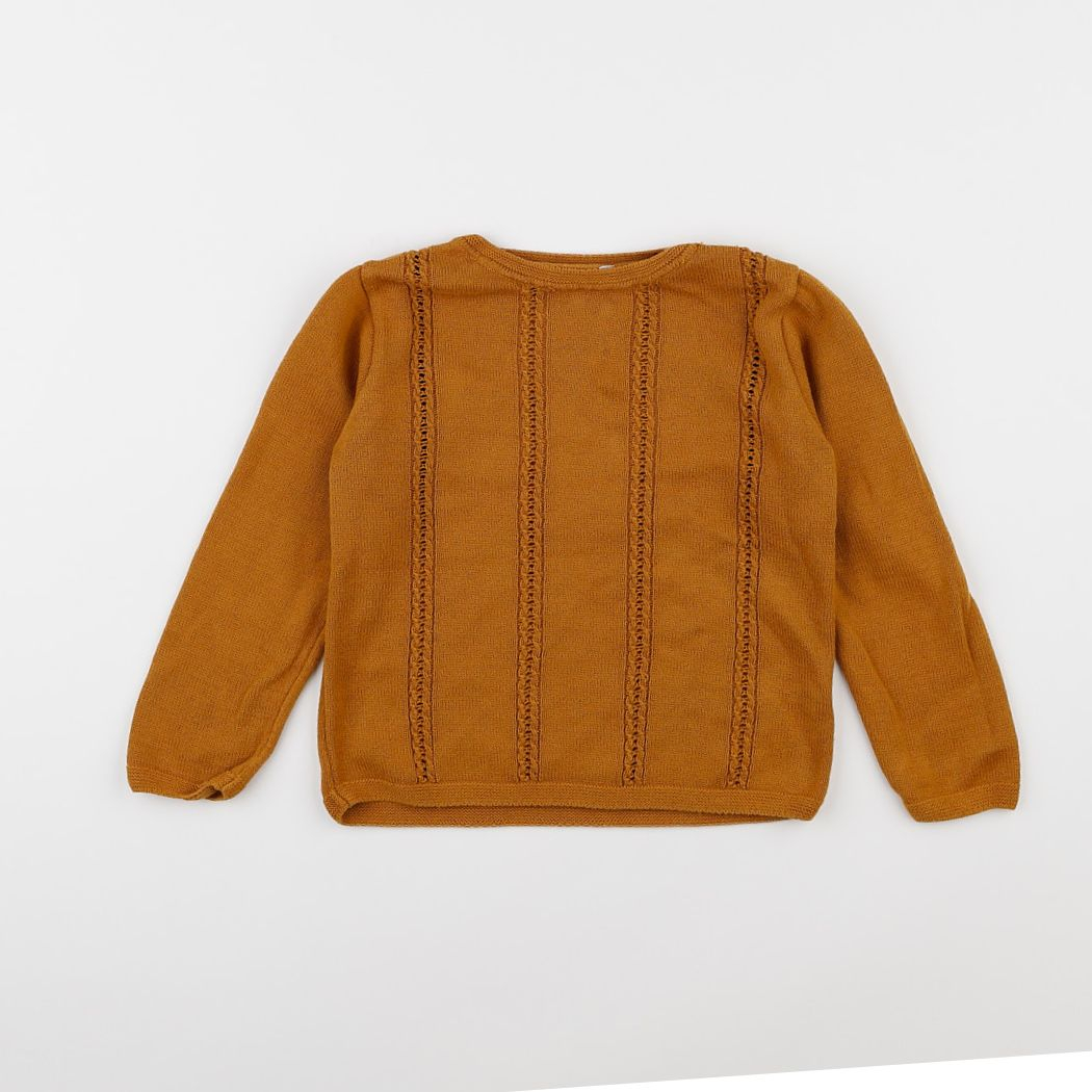 Terre de marins - pull marron - 5 ans