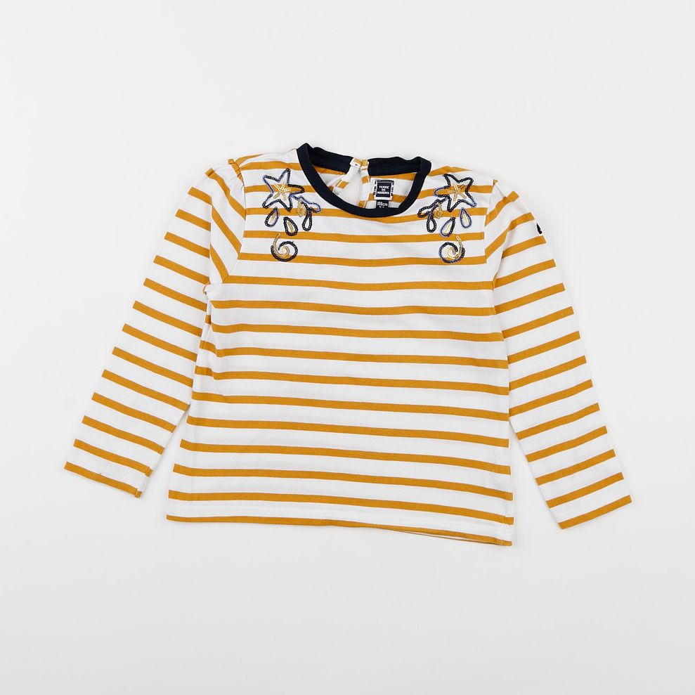 Terre de marins - tee-shirt jaune - 5 ans