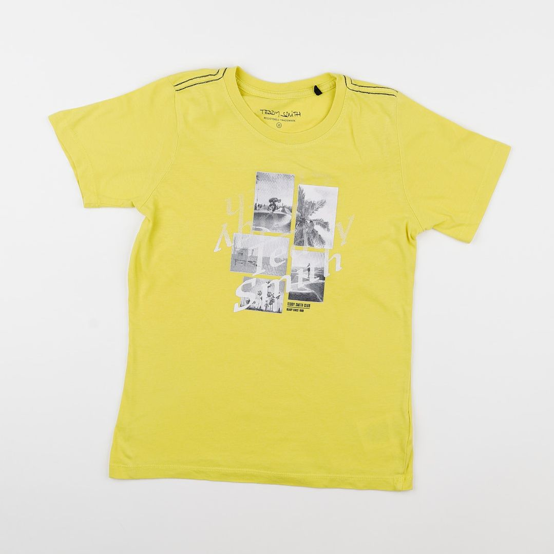 Teddy Smith - tee-shirt jaune - 10 ans