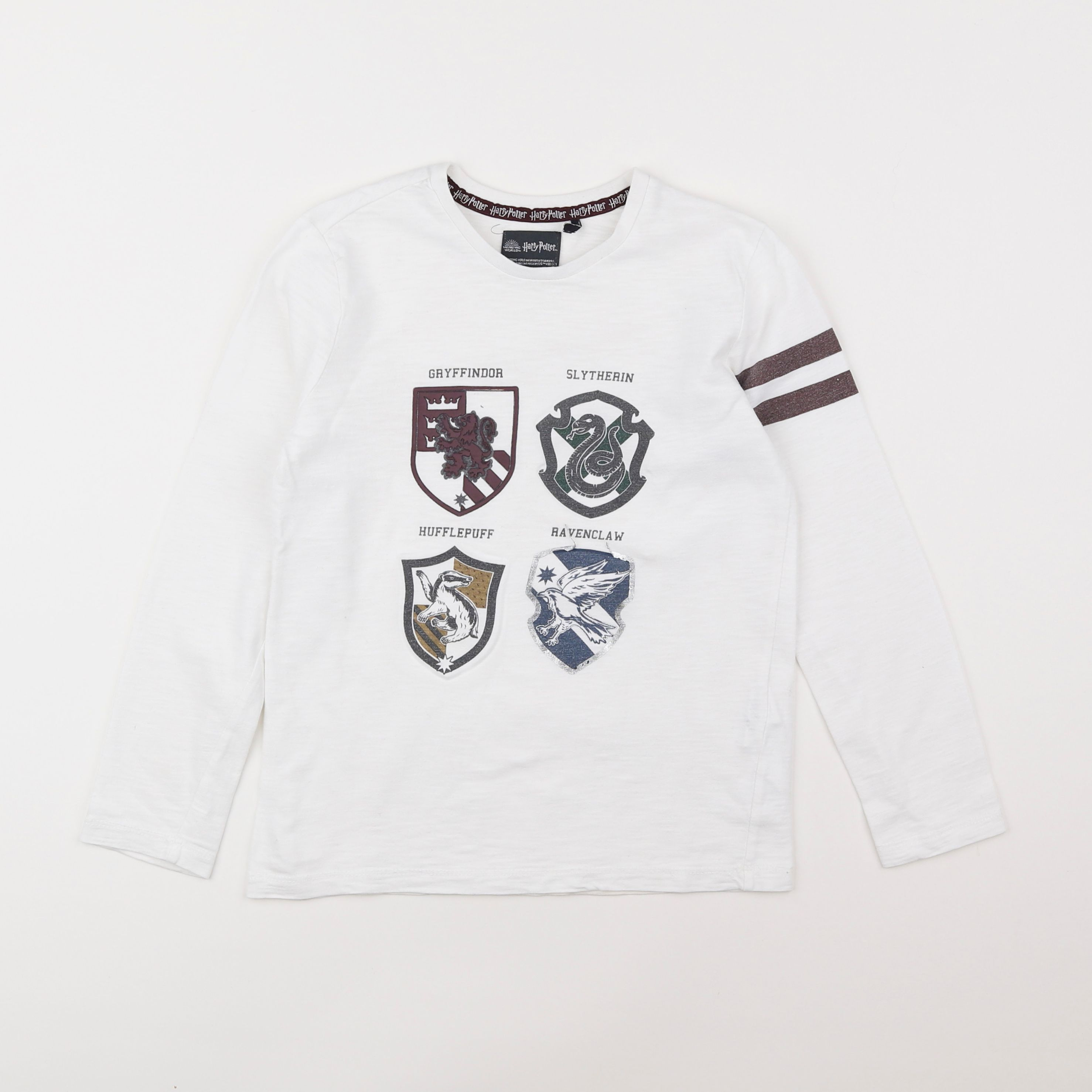 IKKS - tee-shirt blanc - 8 ans