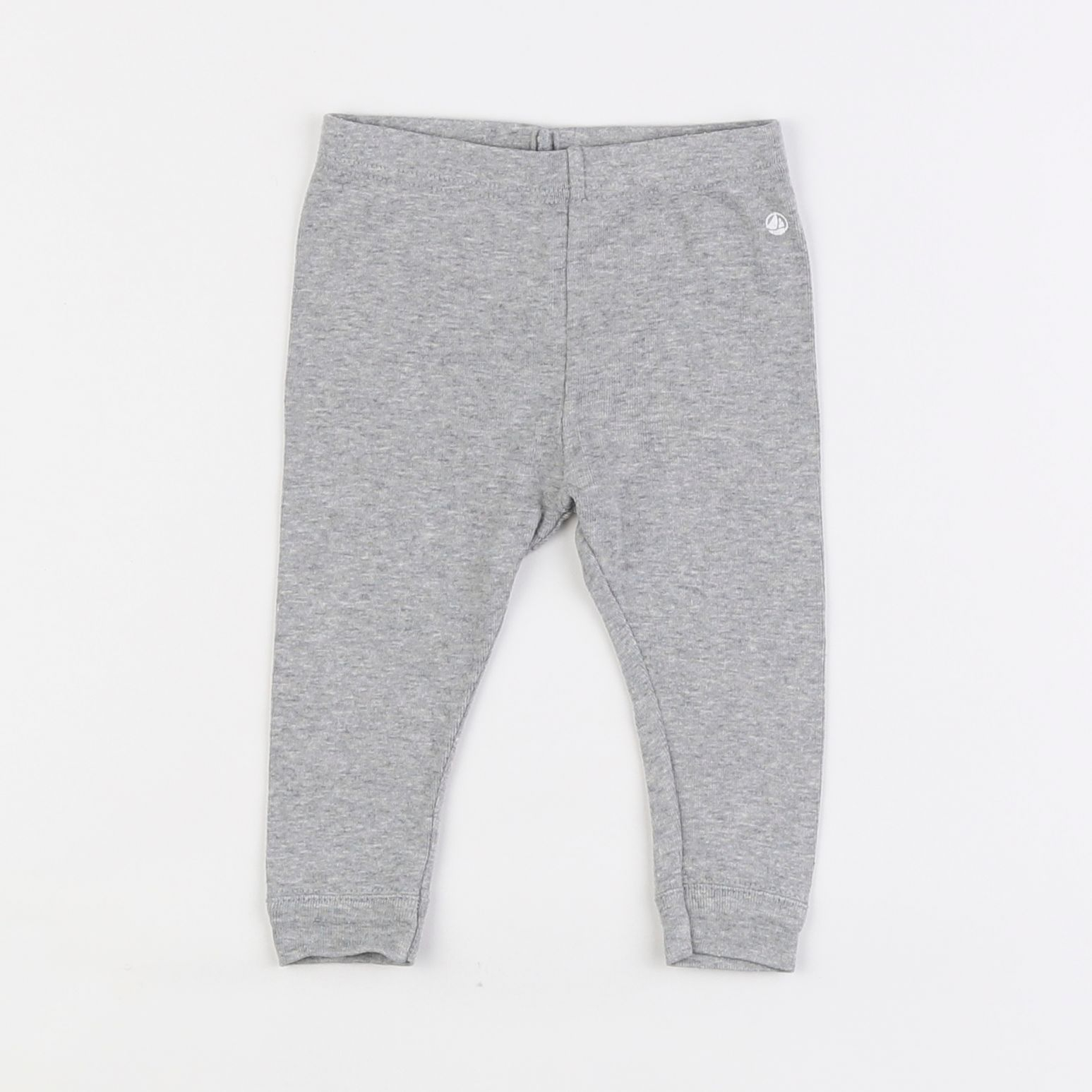 Petit Bateau - legging gris - 6 mois