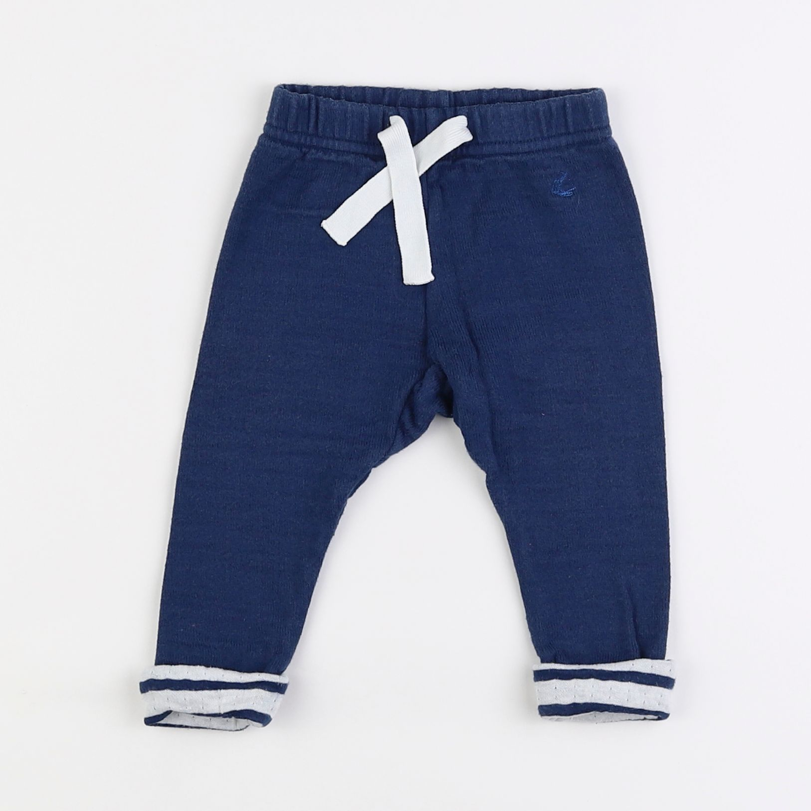 Petit Bateau - jogging bleu - 6 mois