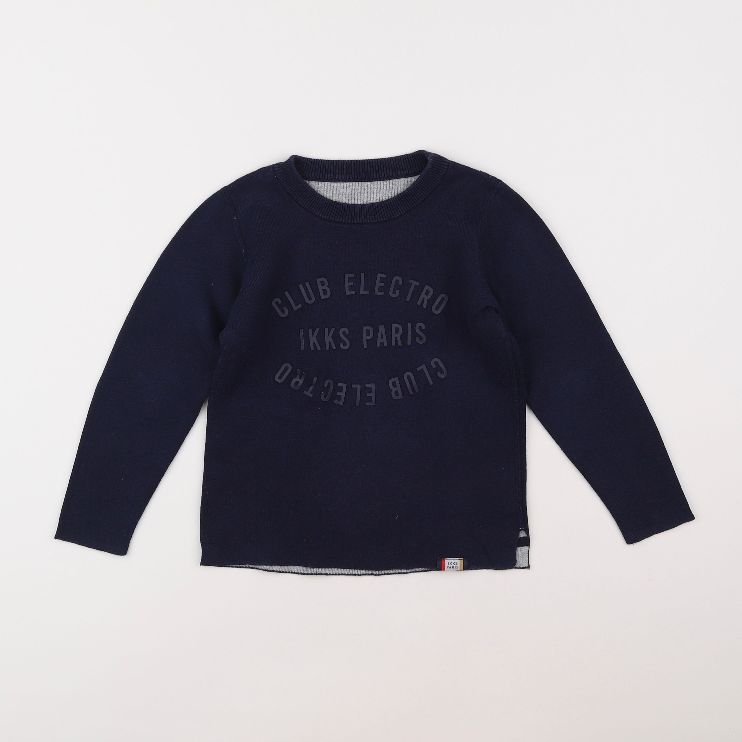 IKKS - pull bleu - 6 ans