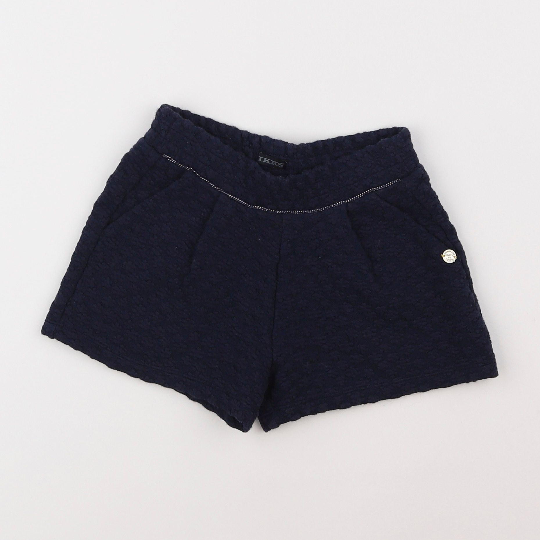 IKKS - short bleu - 4 ans