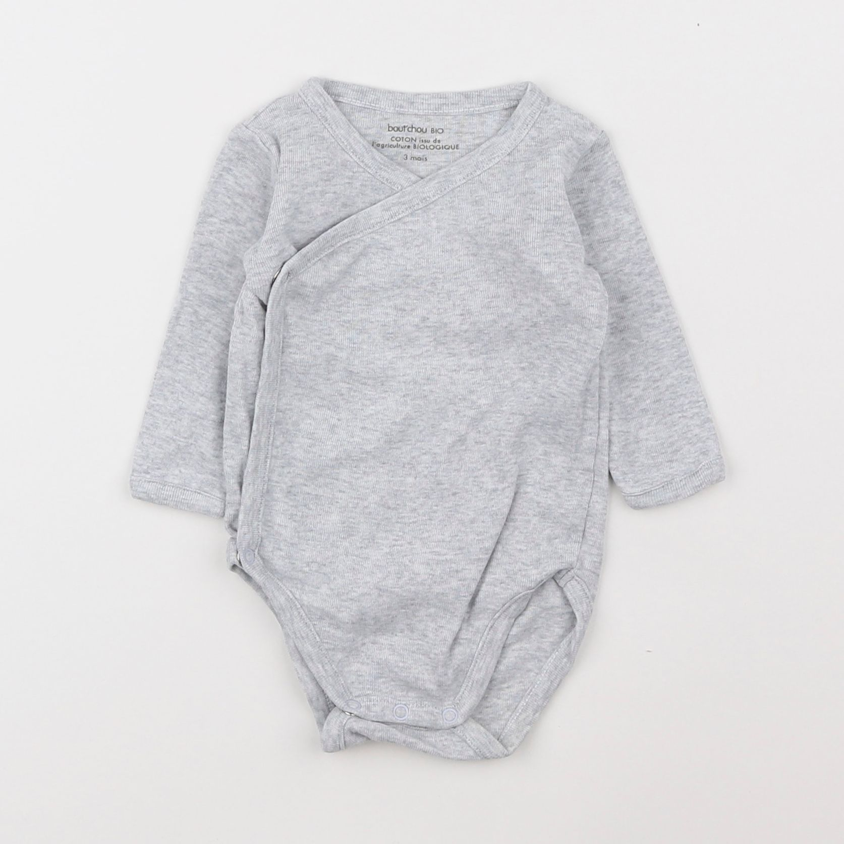 Boutchou - body gris - 3 mois