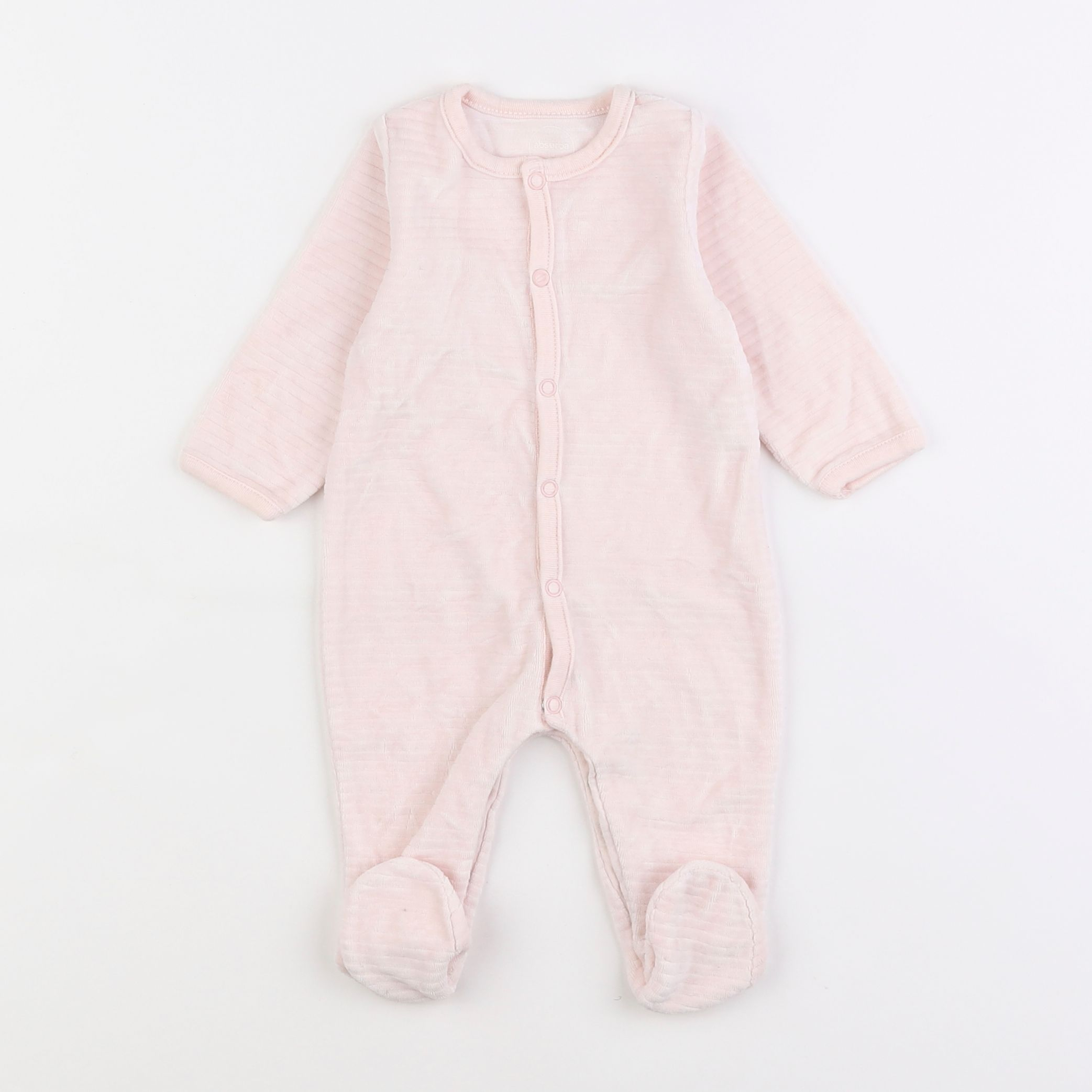 Absorba - pyjama velours rose - 3 mois