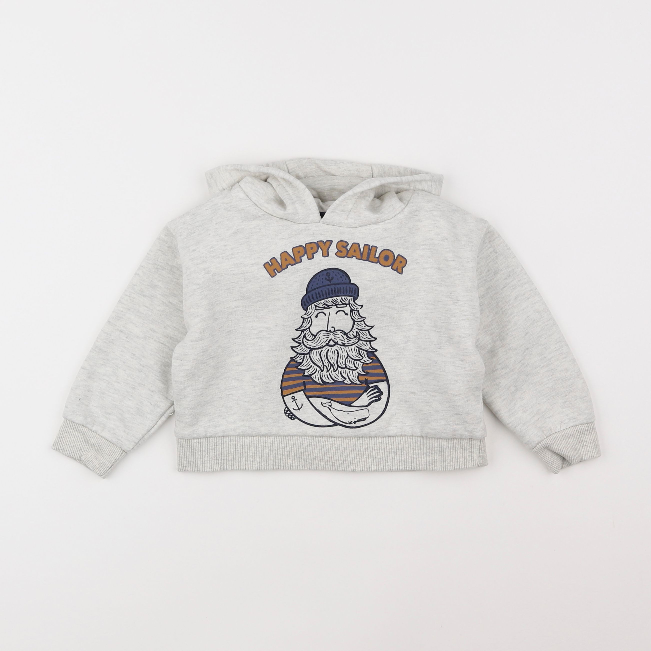 Vertbaudet - sweat gris - 2 ans