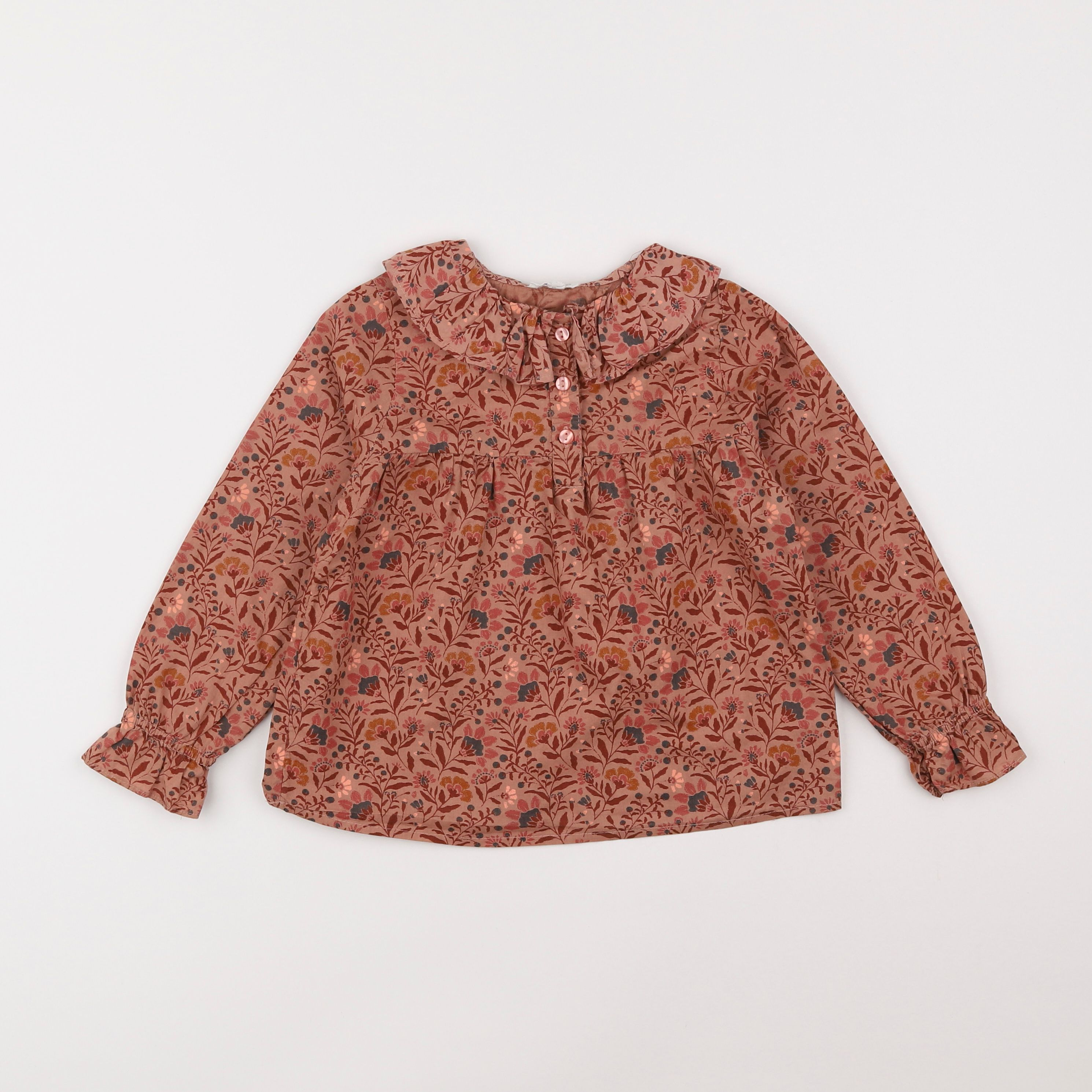 Vertbaudet - blouse rose - 5 ans