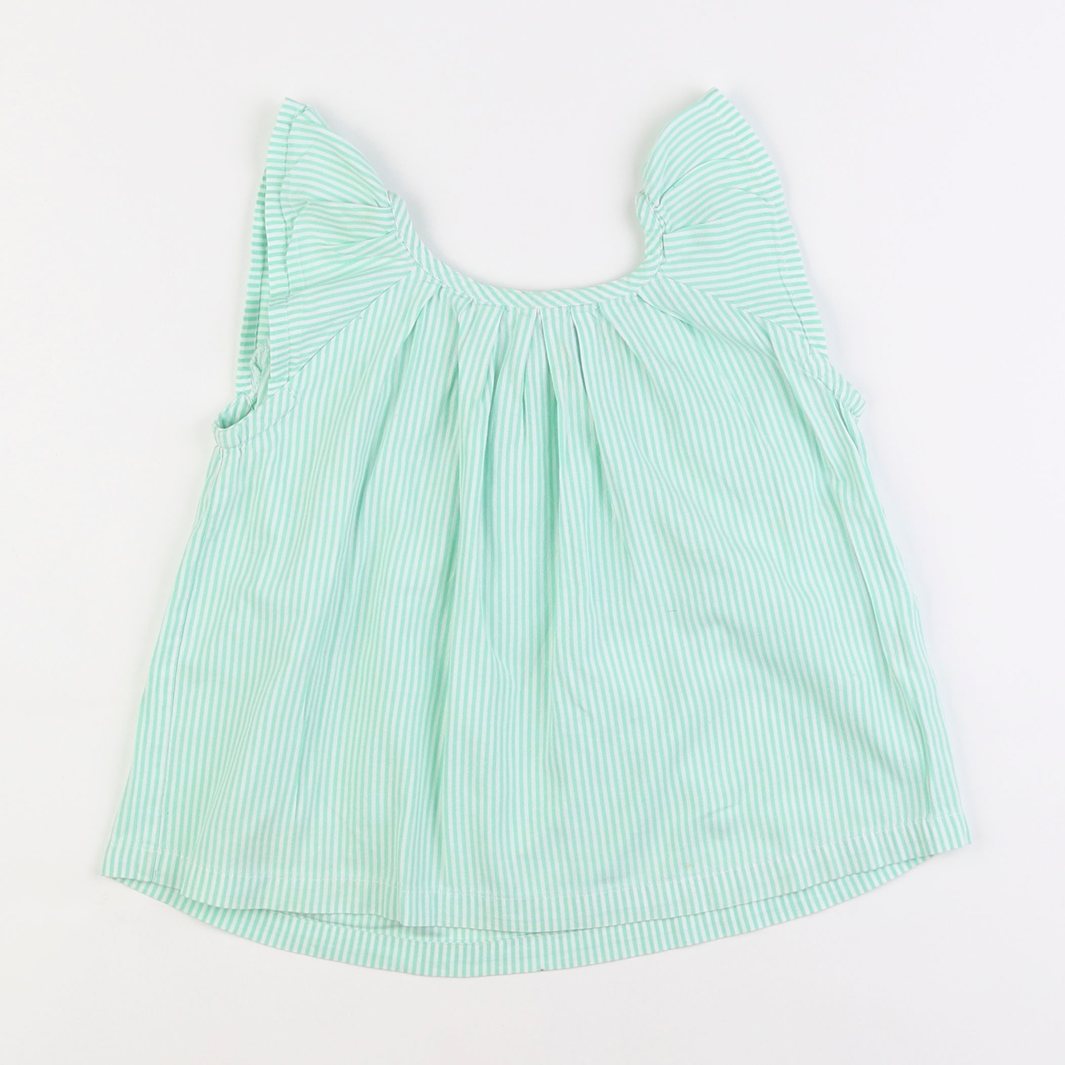 Lililotte - blouse vert - 8 ans