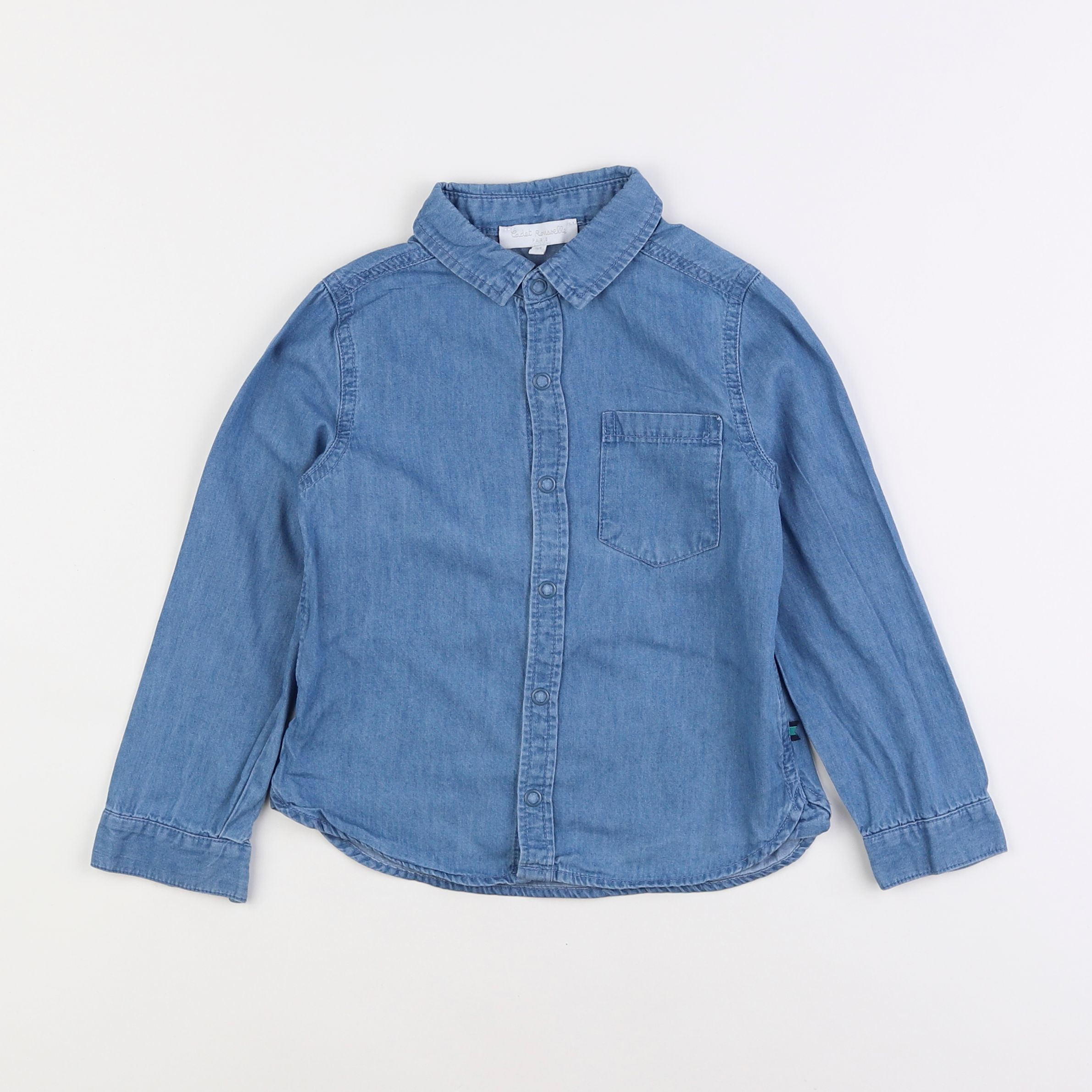 Cadet Rousselle - chemise bleu - 5 ans