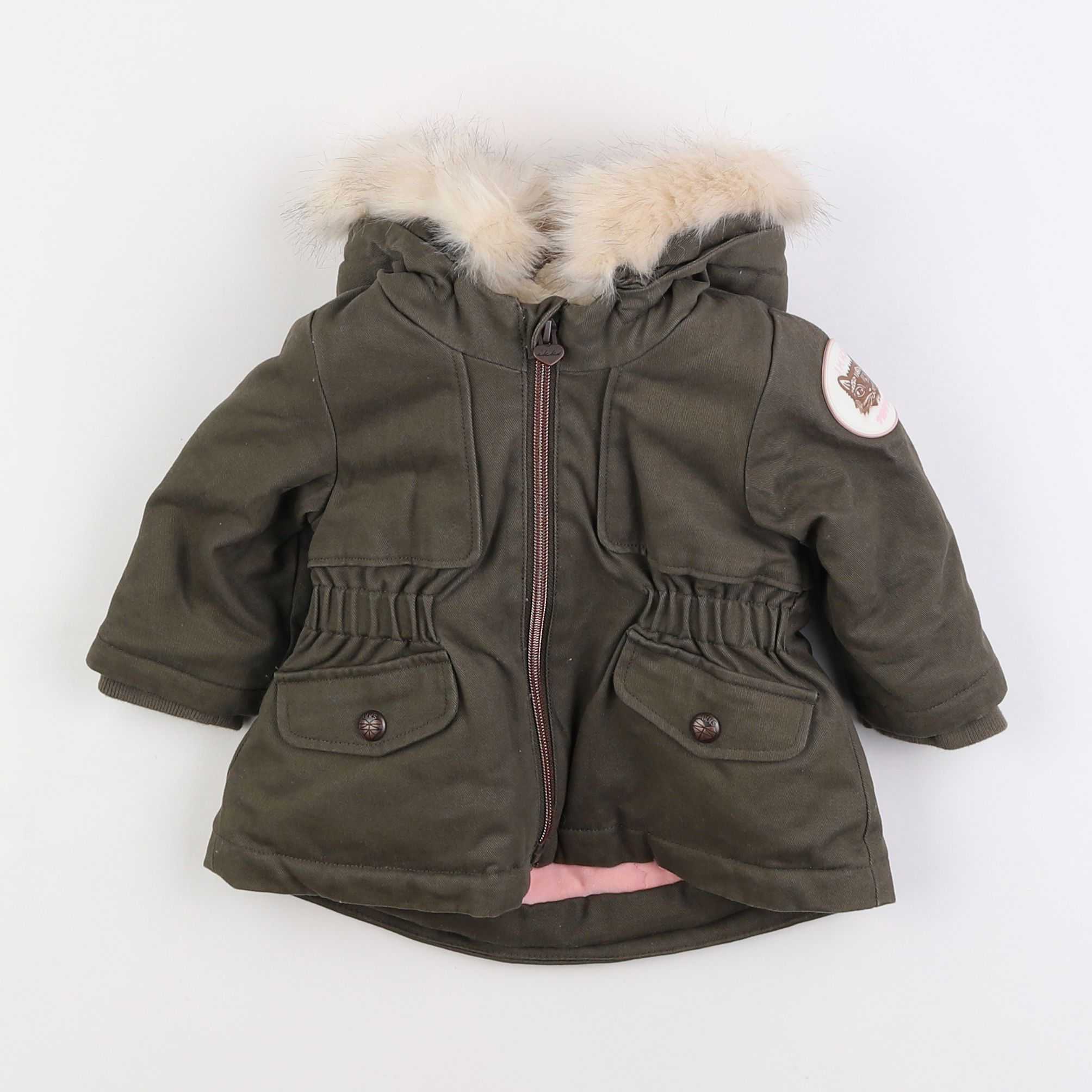 IKKS - parka vert - 6 mois