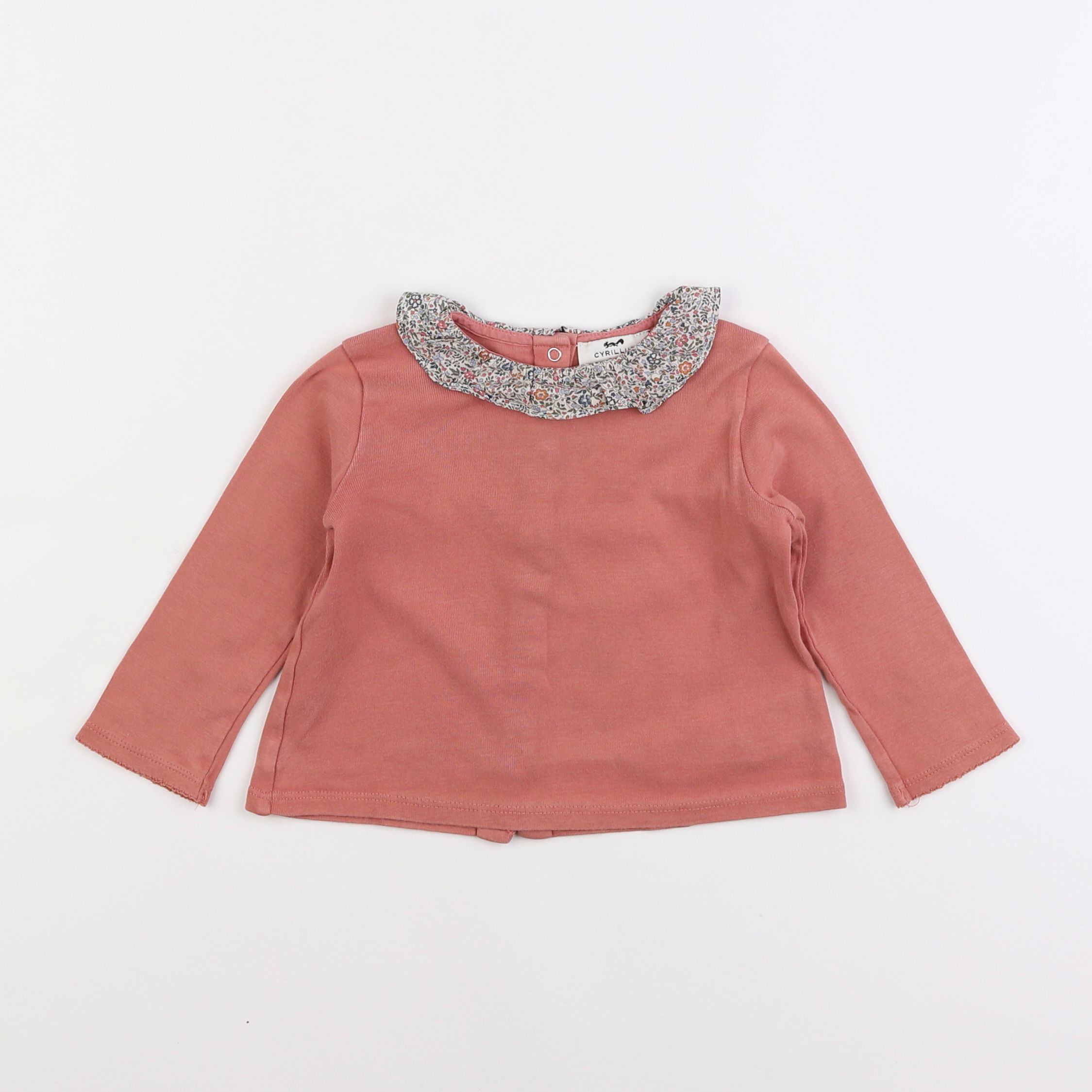 Cyrillus - tee-shirt rose - 2 ans