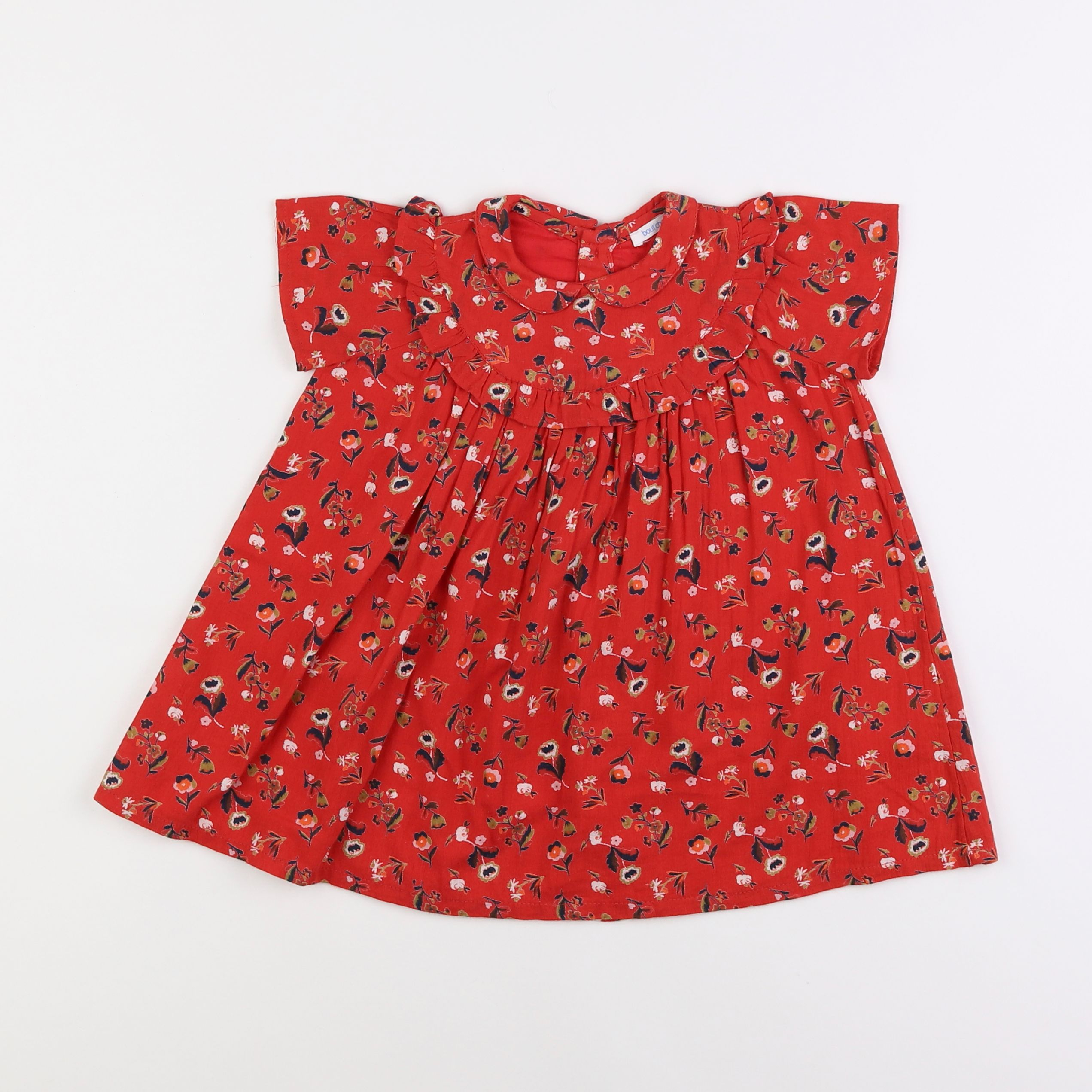 Boutchou - robe rouge - 18 mois