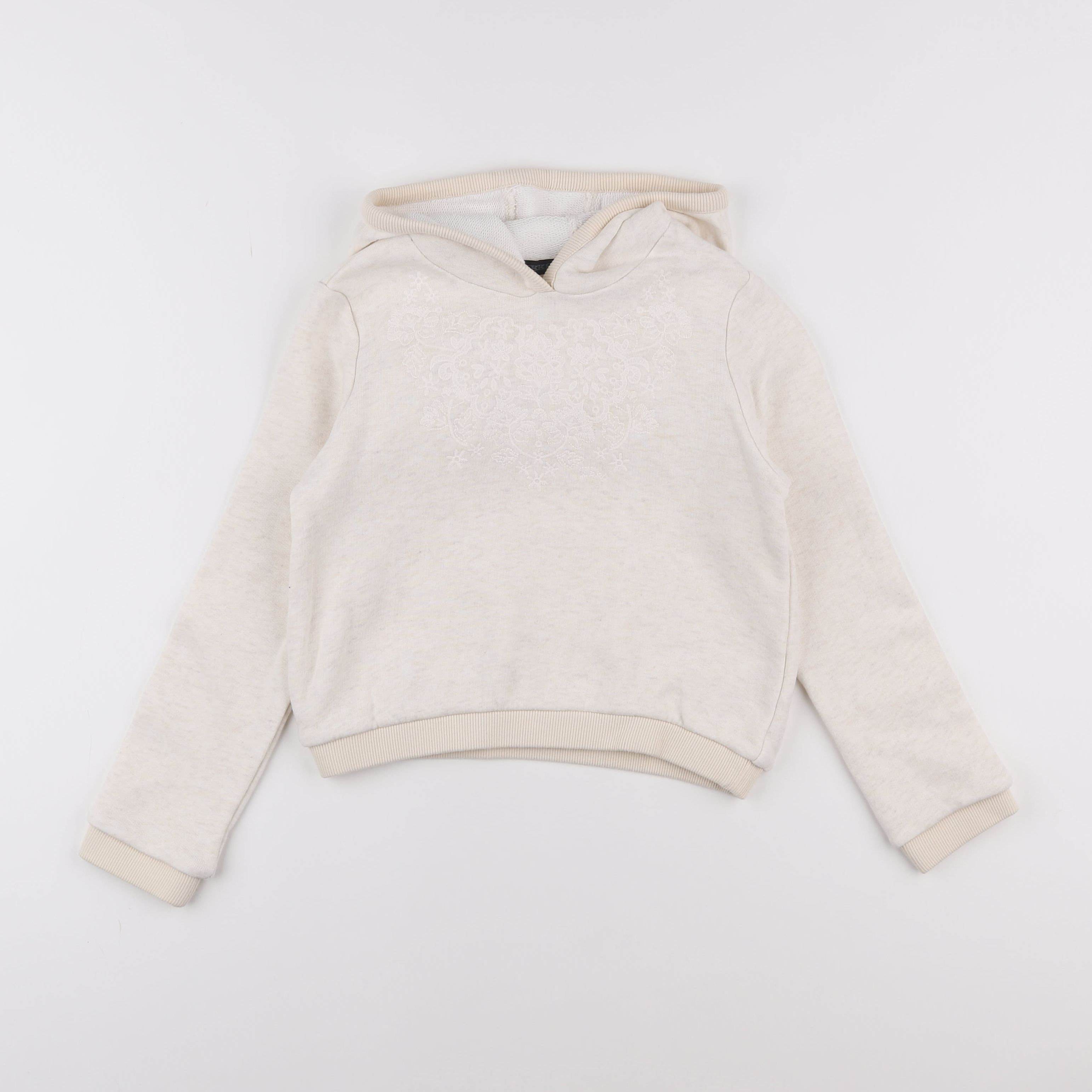 IKKS - sweat beige - 8 ans