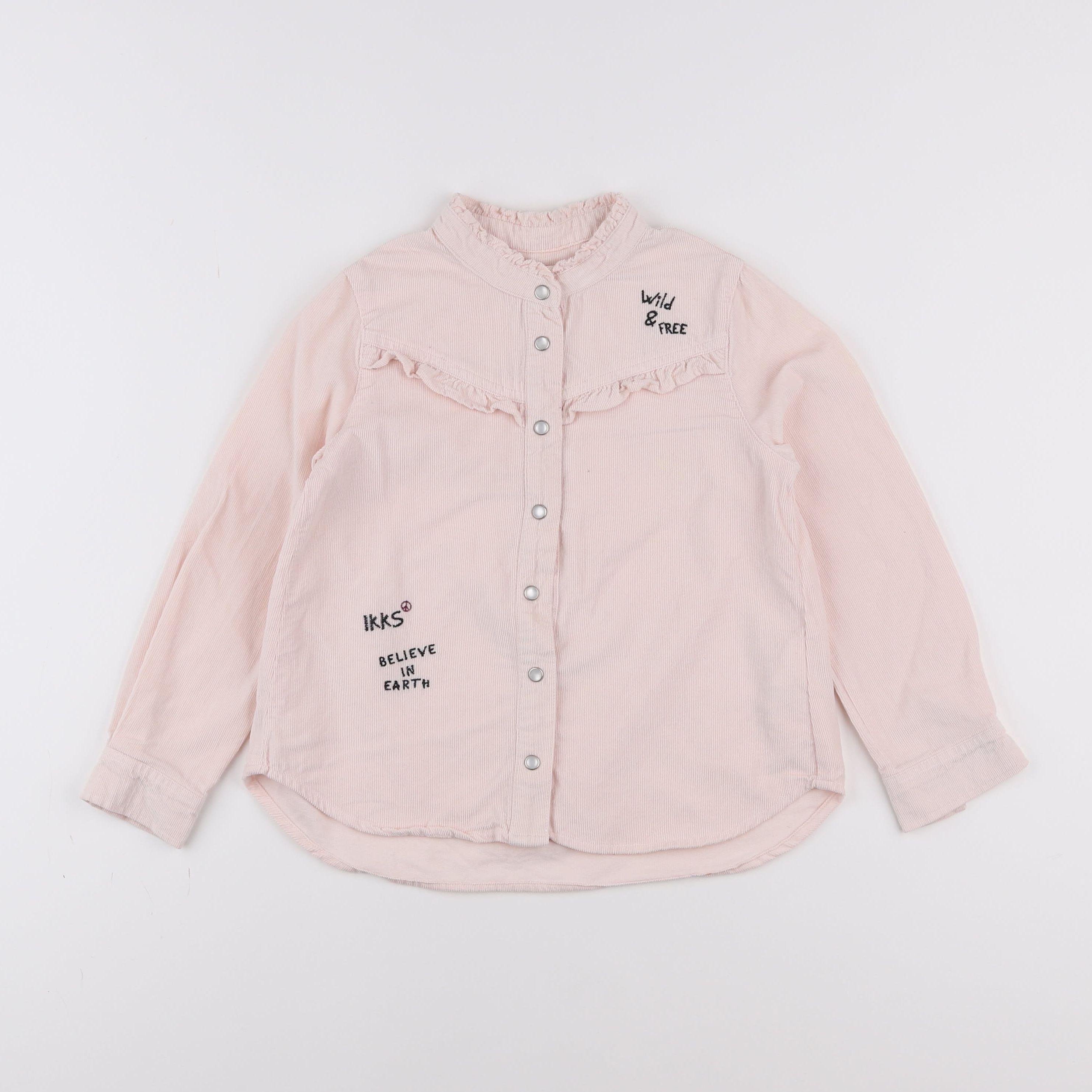 IKKS - chemise rose - 6 ans