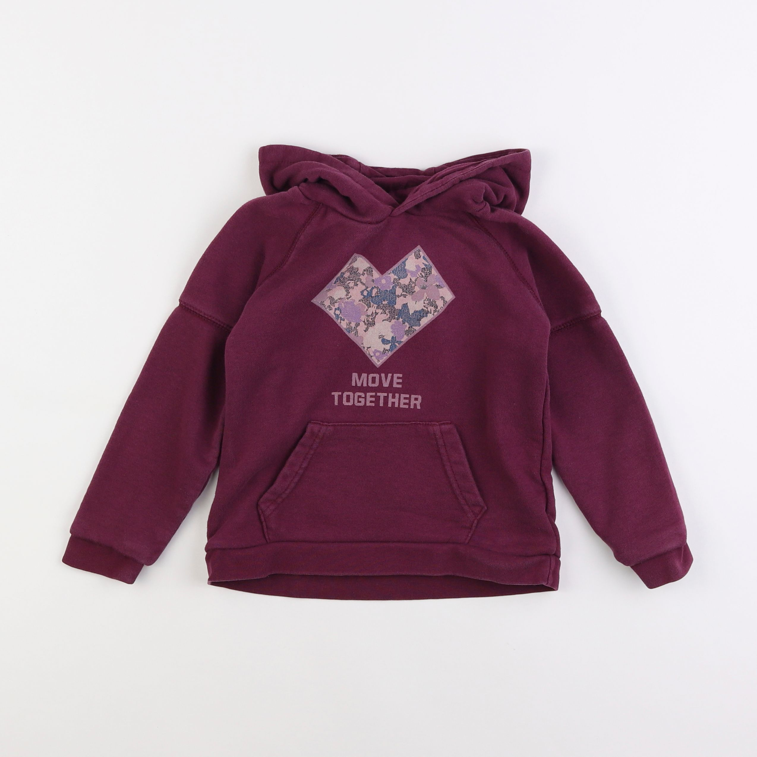 Vertbaudet - sweat rose - 5 ans