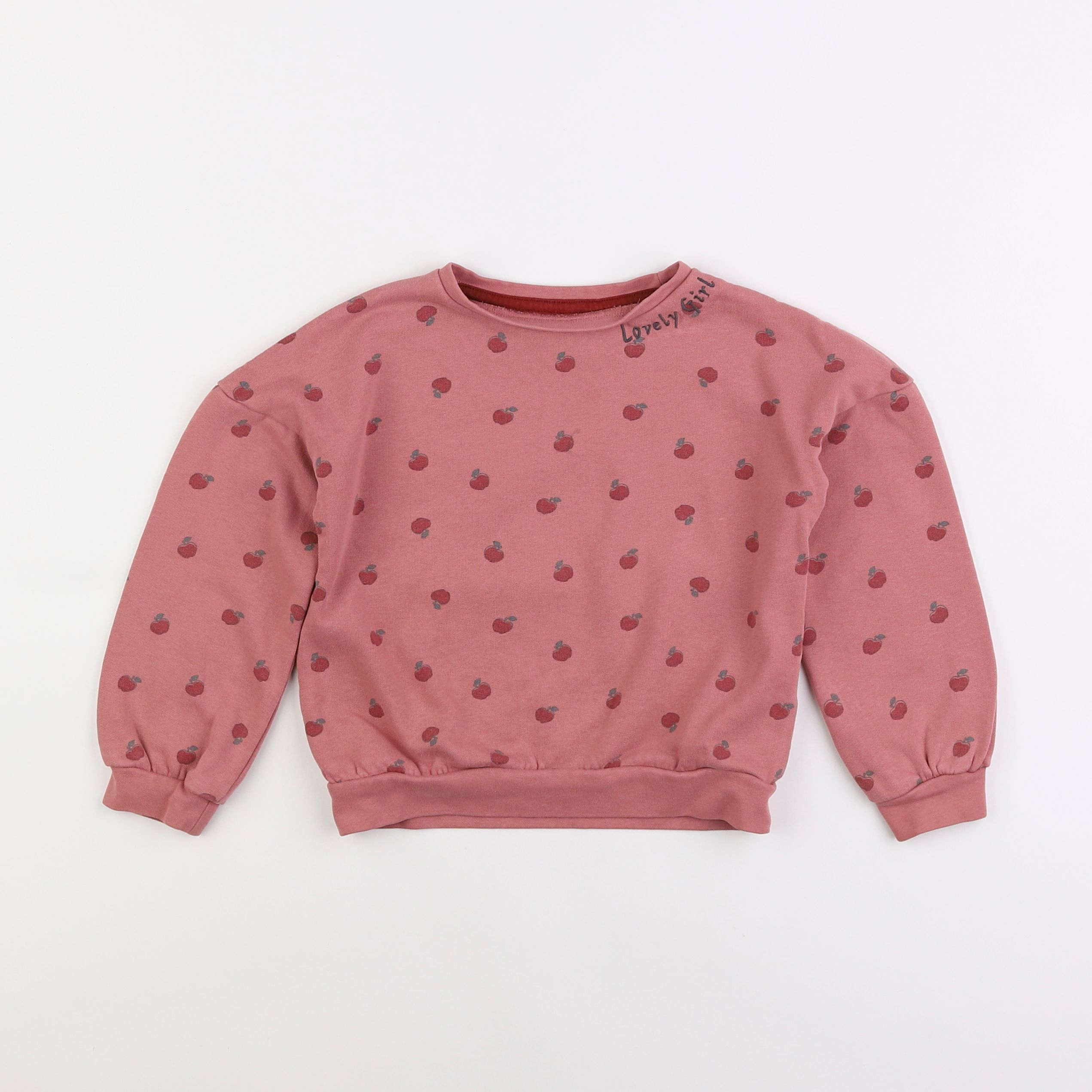 Vertbaudet - sweat rose - 5 ans