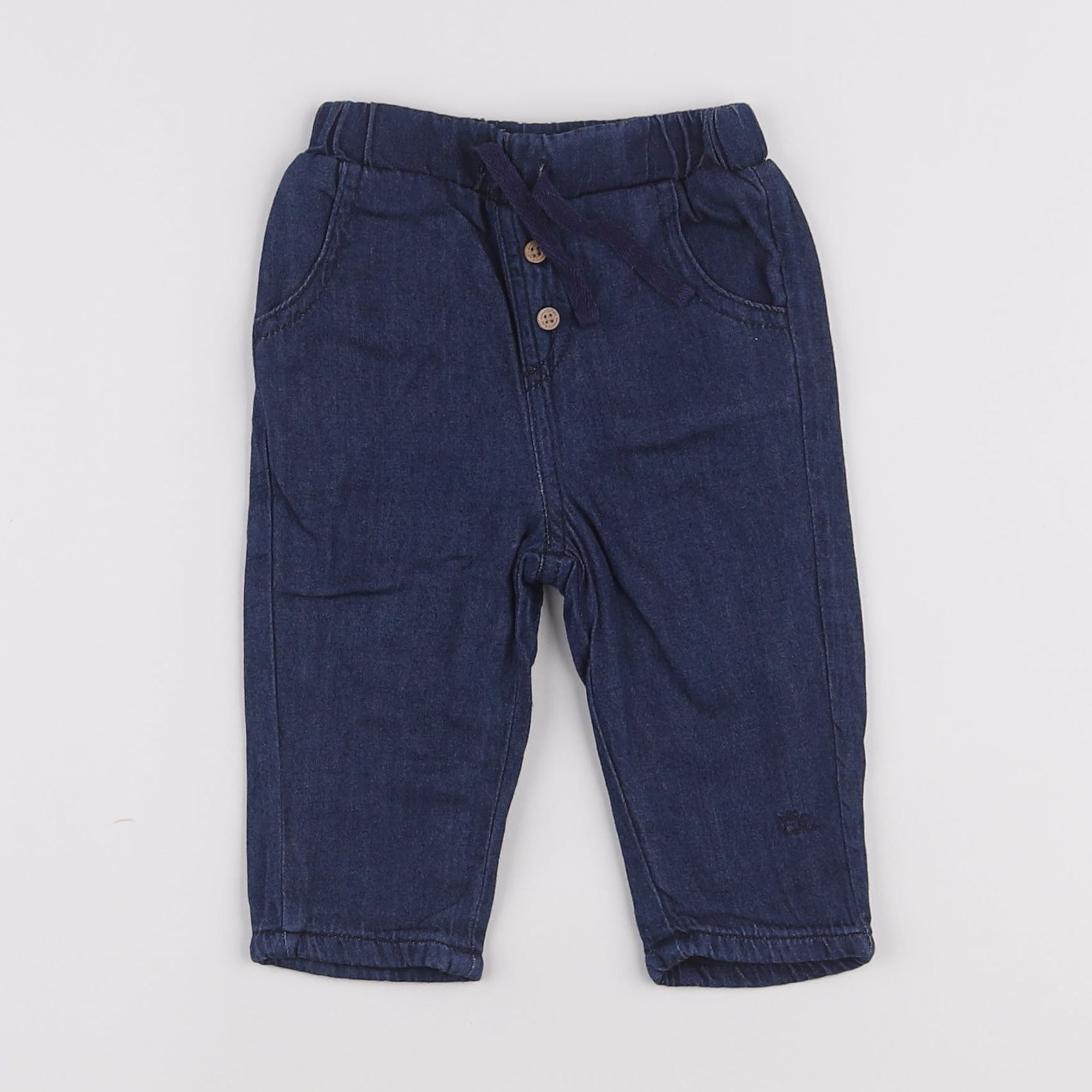 Cadet Rousselle - pantalon bleu - 6 mois