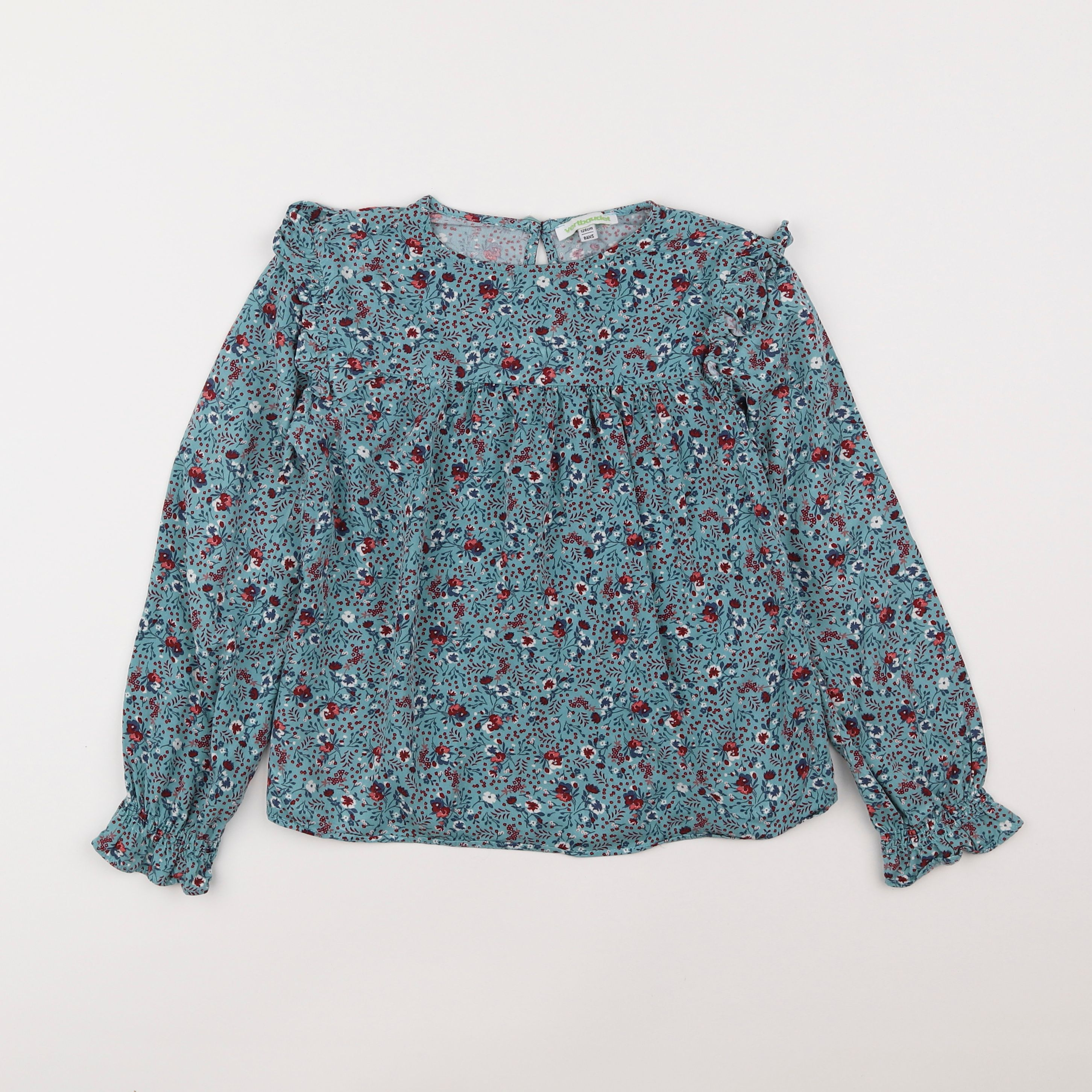 Vertbaudet - blouse multicolore - 8 ans