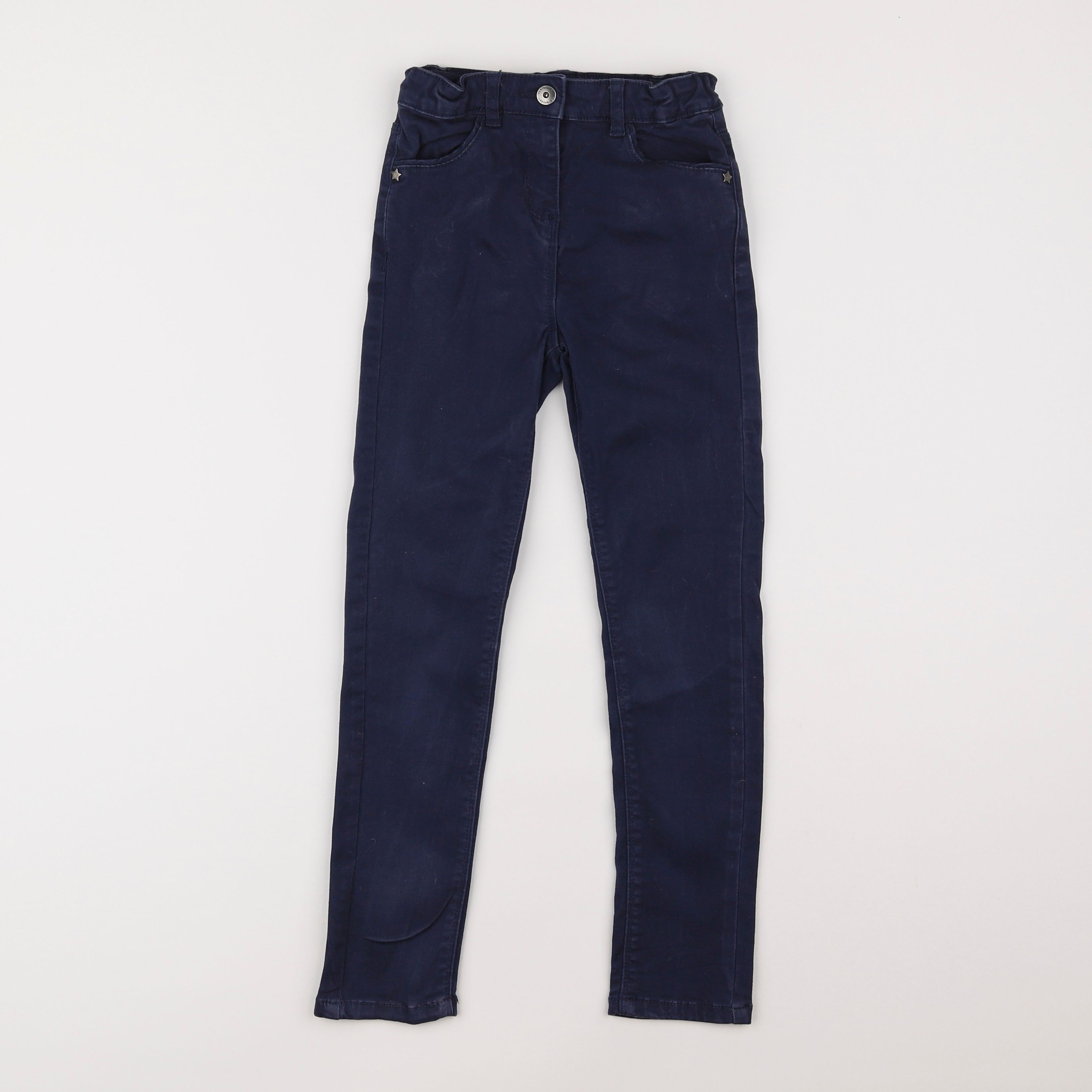 Vertbaudet - pantalon bleu - 8 ans