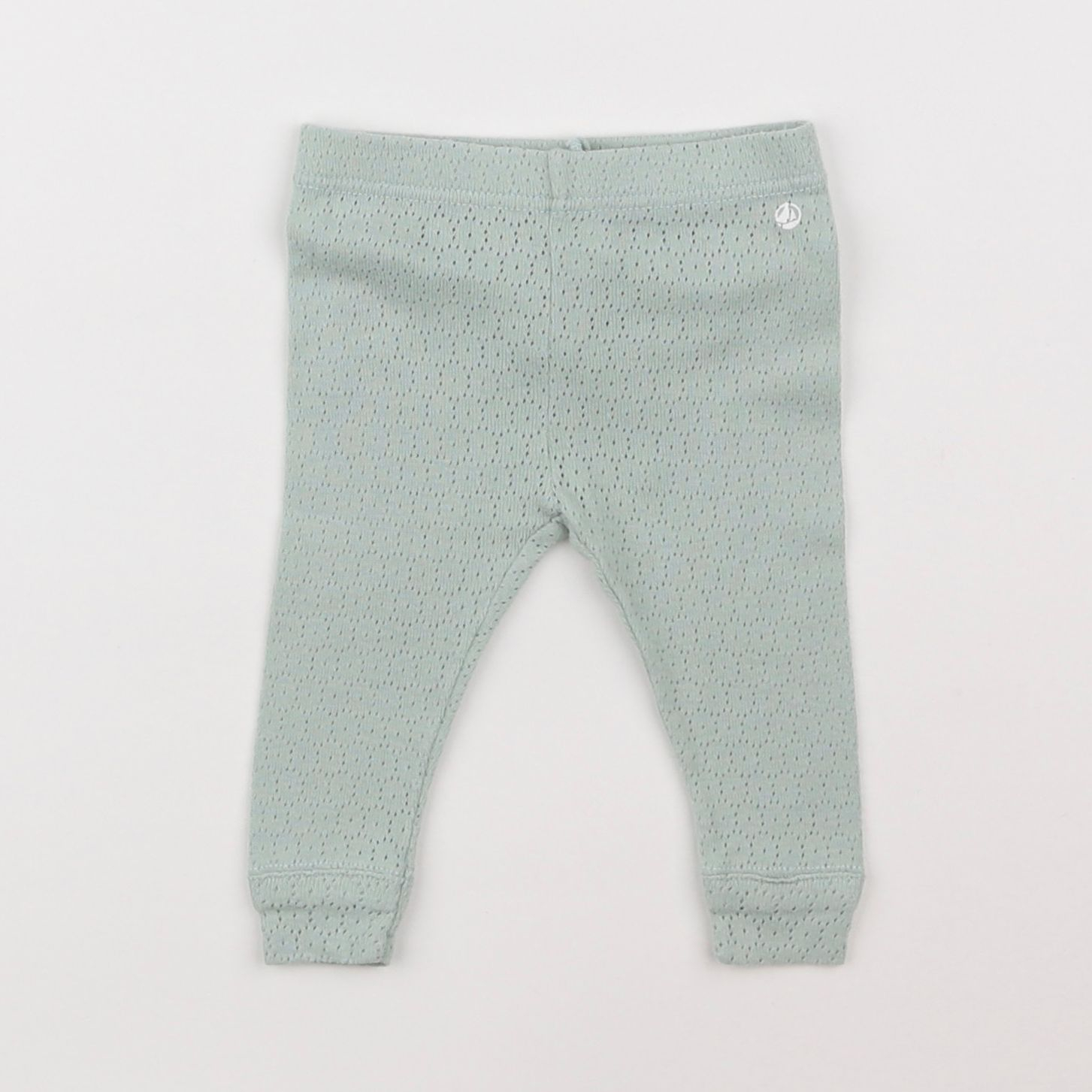 Petit Bateau - legging vert - 3 mois