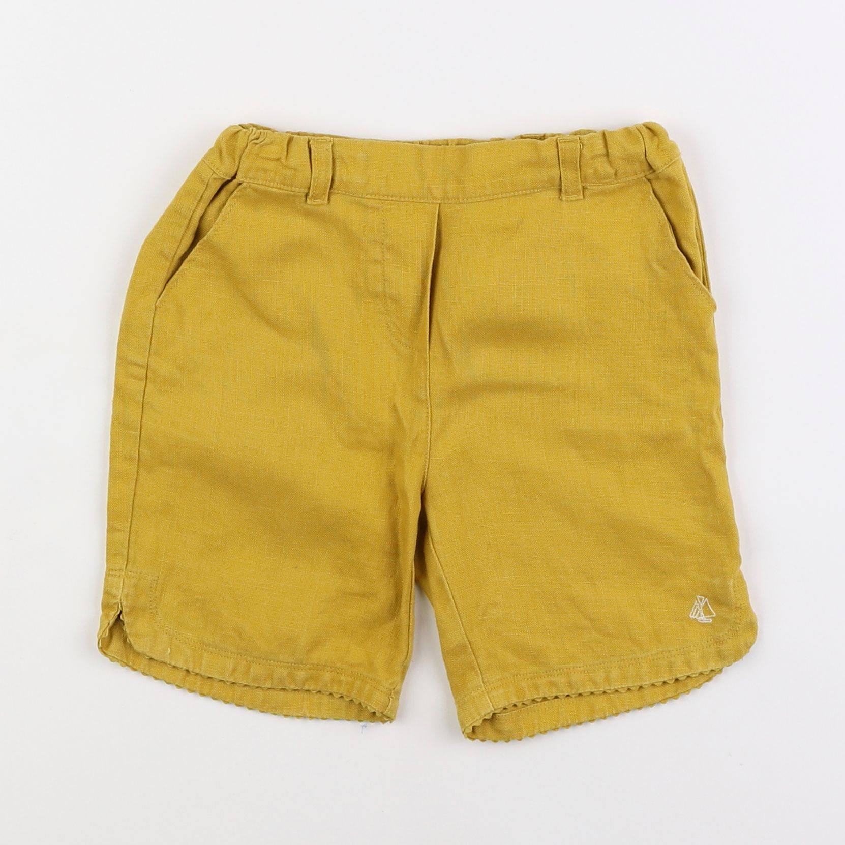 Petit Bateau - short jaune - 6 ans