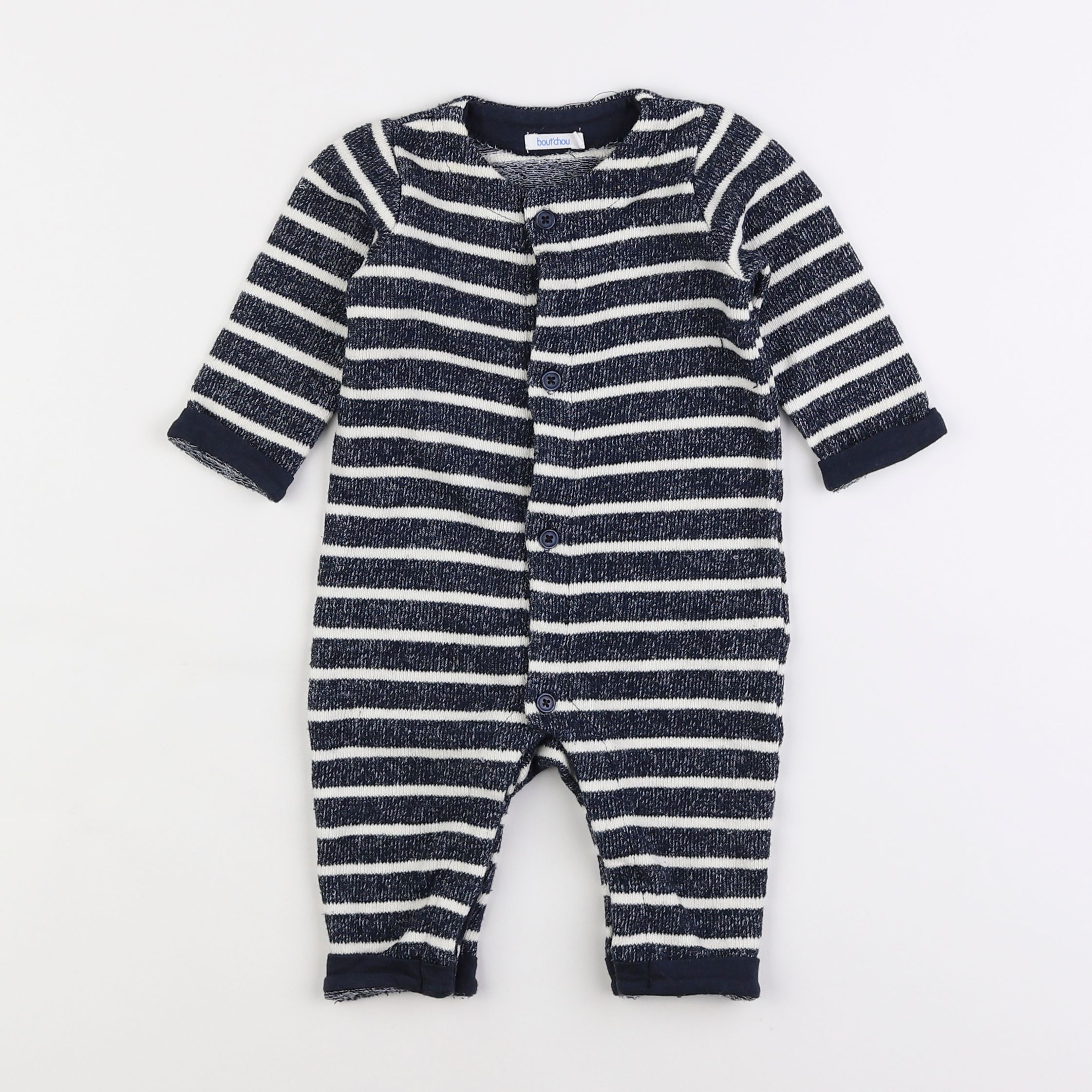 Boutchou - combinaison bleu - 3 mois