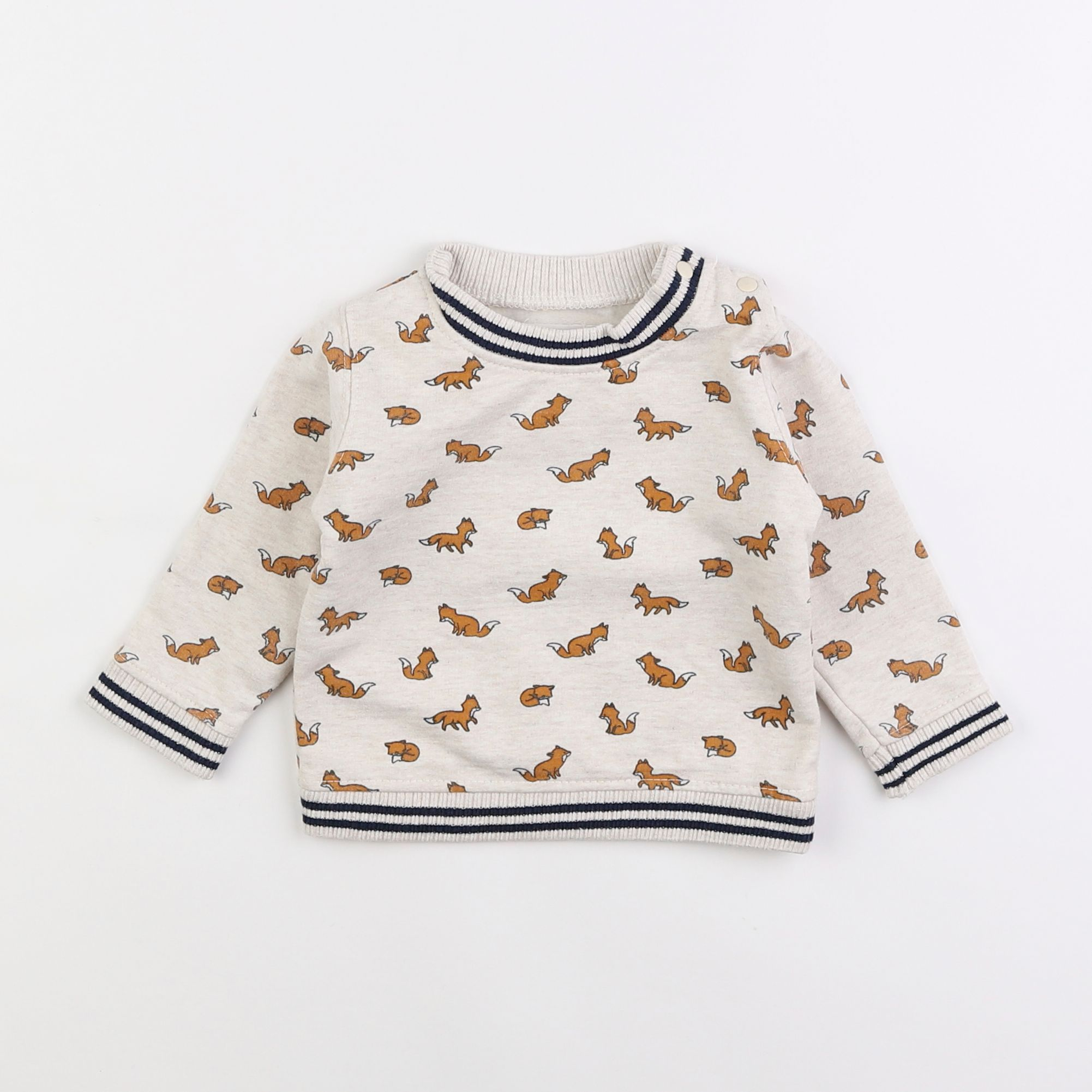 Boutchou - sweat beige - 9 mois