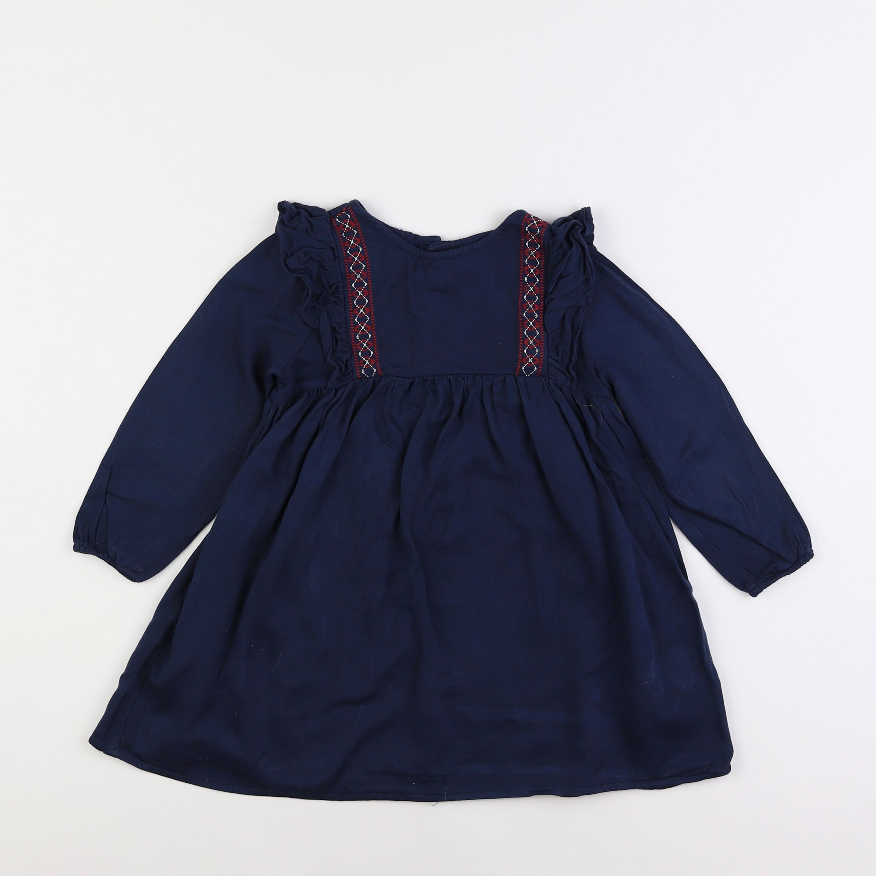 Vertbaudet - robe bleu - 6 ans