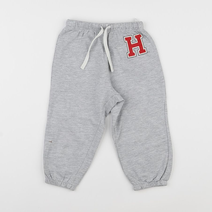 H&M - jogging gris - 2 ans