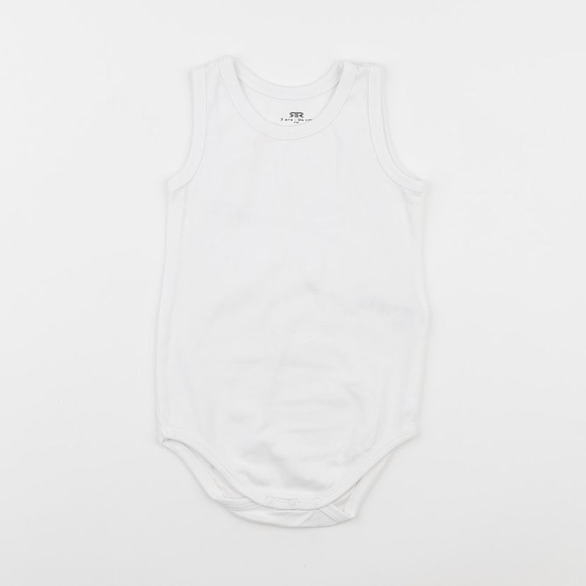 La Redoute - body blanc - 3 ans